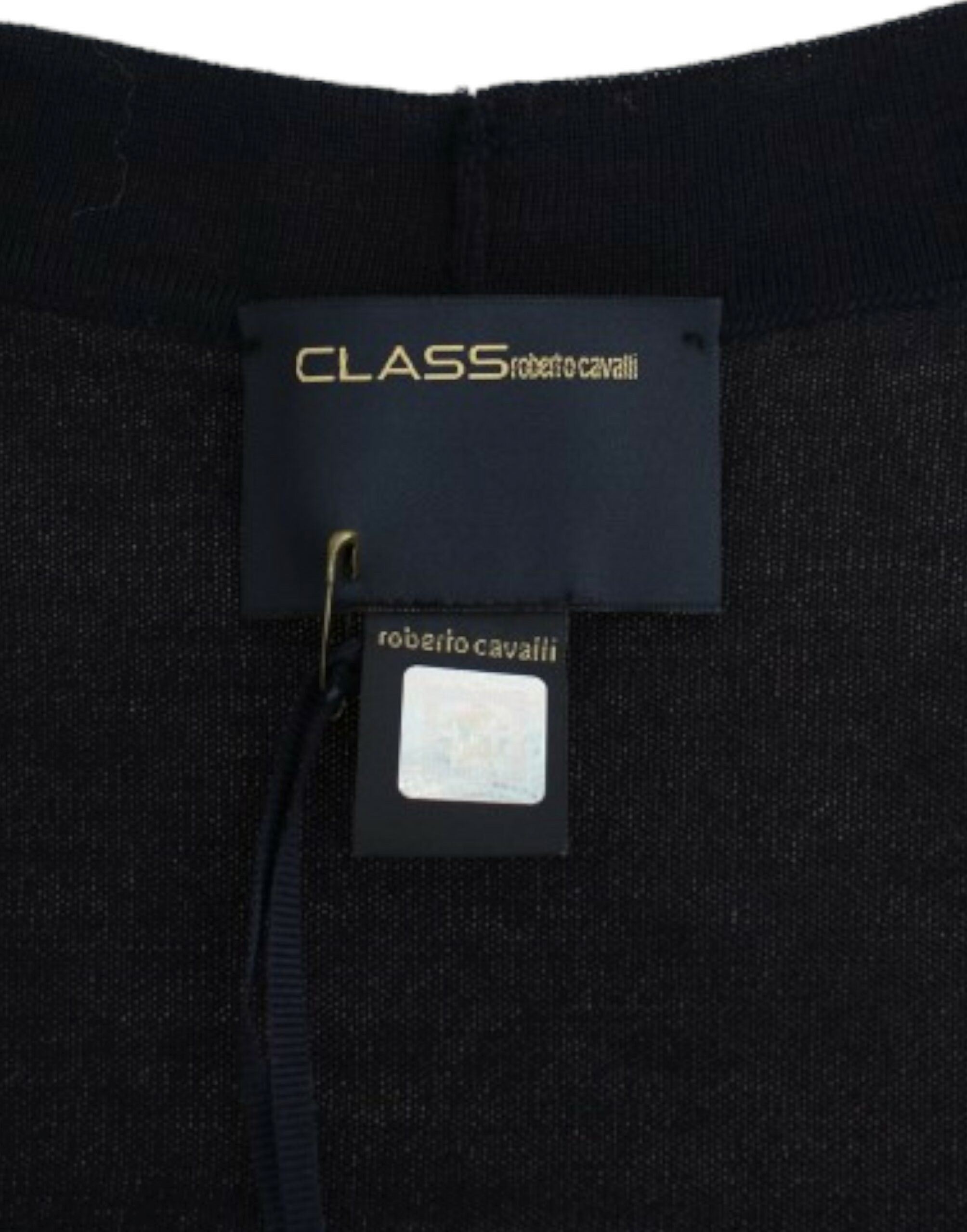 Cardigan Roberto Cavalli Blue cropped wool cardigan