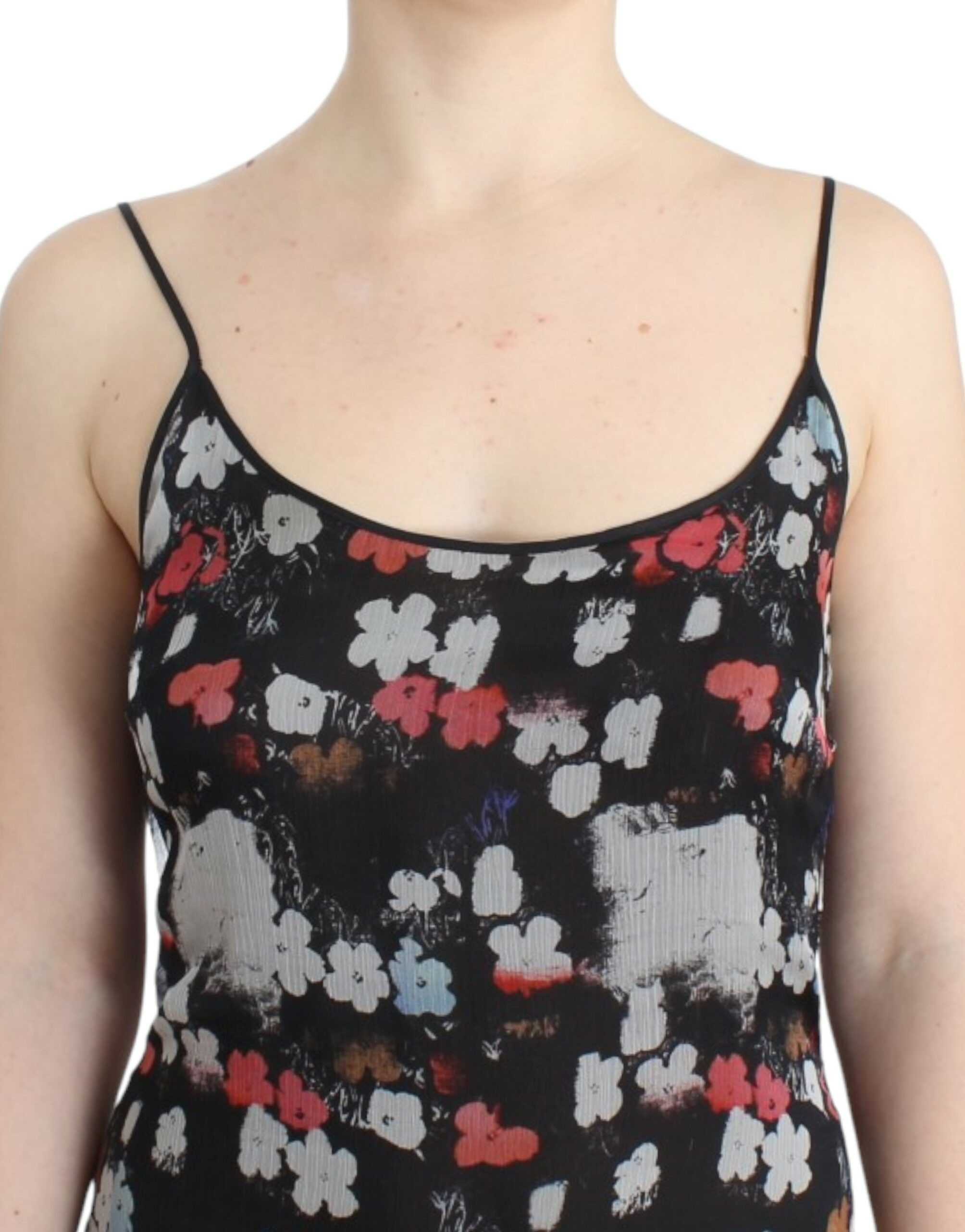 Costume National milliy libos gulli ipak mini ko'ylak