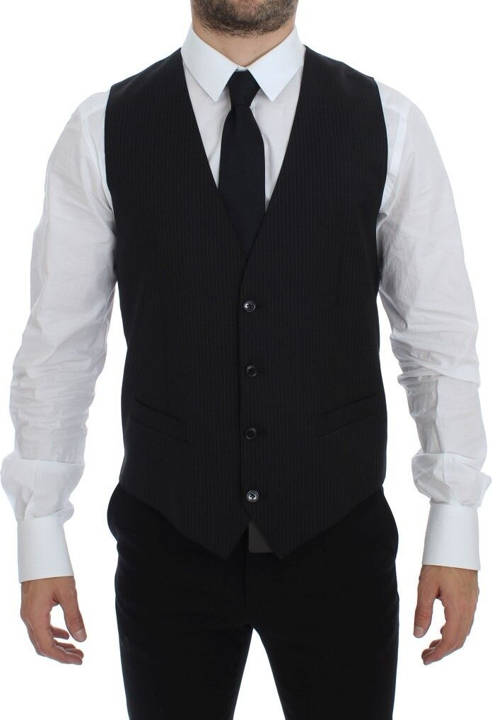 Vest Dolce & Gabbana Black Striped