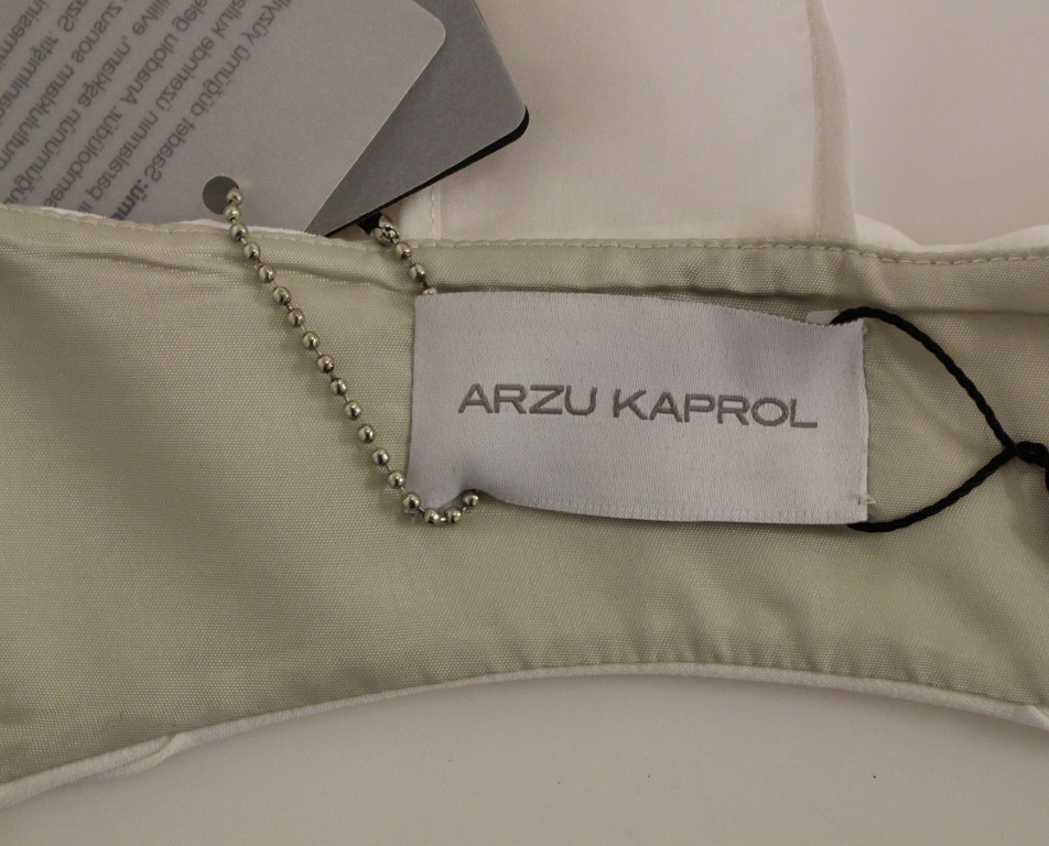 Жилет-жакет White Lashes с открытой спиной Arzu Kaprol