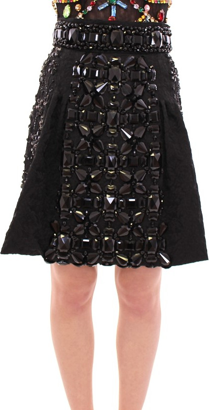 Dolce & Gabbana yubkasi Qo'lda tikilgan tizzadan yuqori yubka