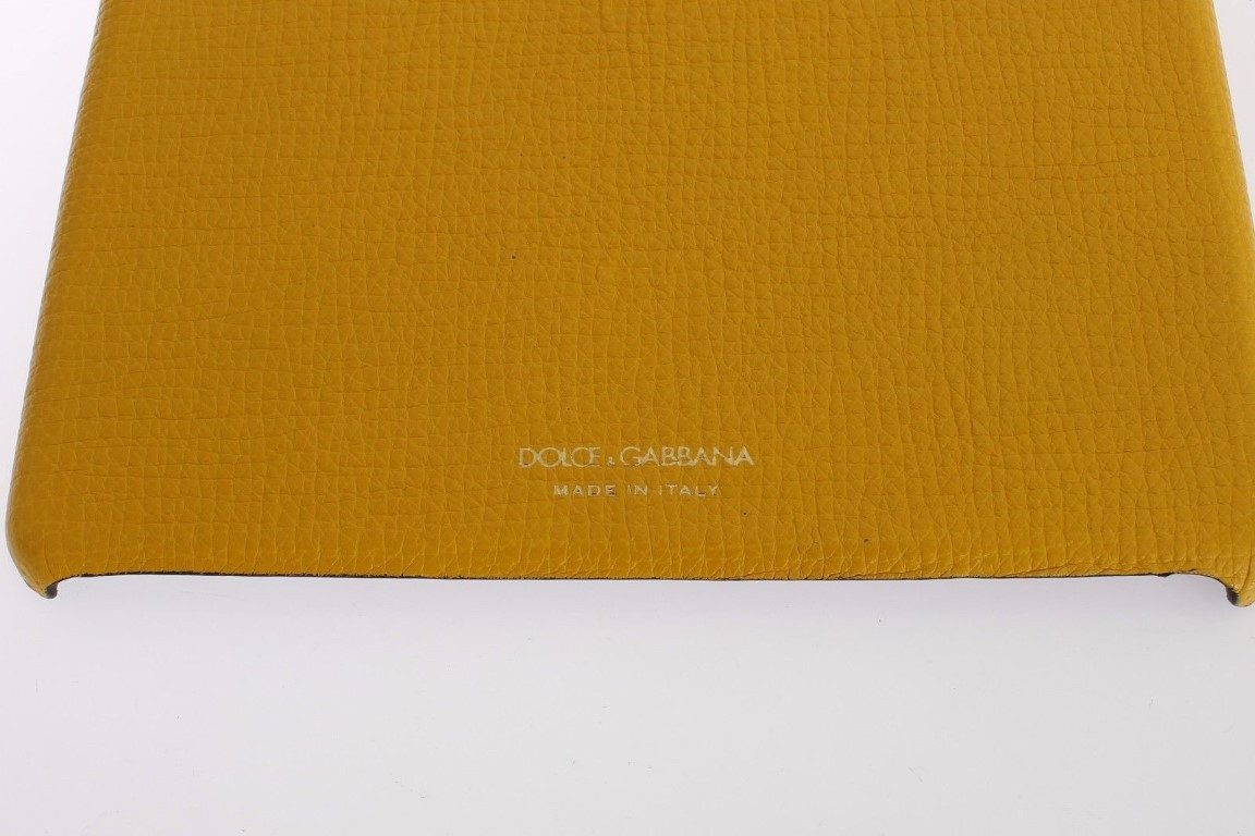 Dolce & Gabbana Chic planshet sumkasi, Sariq teri