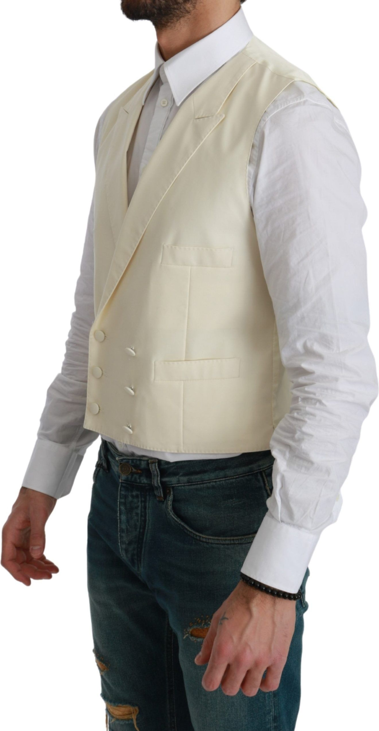 Vest Dolce & Gabbana Formal Wool Vest