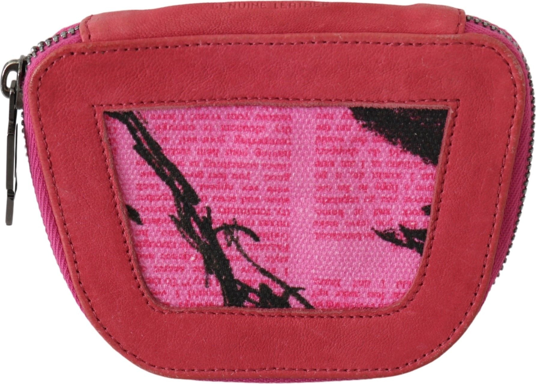 Wallet Pinko Elegant Pink Fabric Coin Wallet