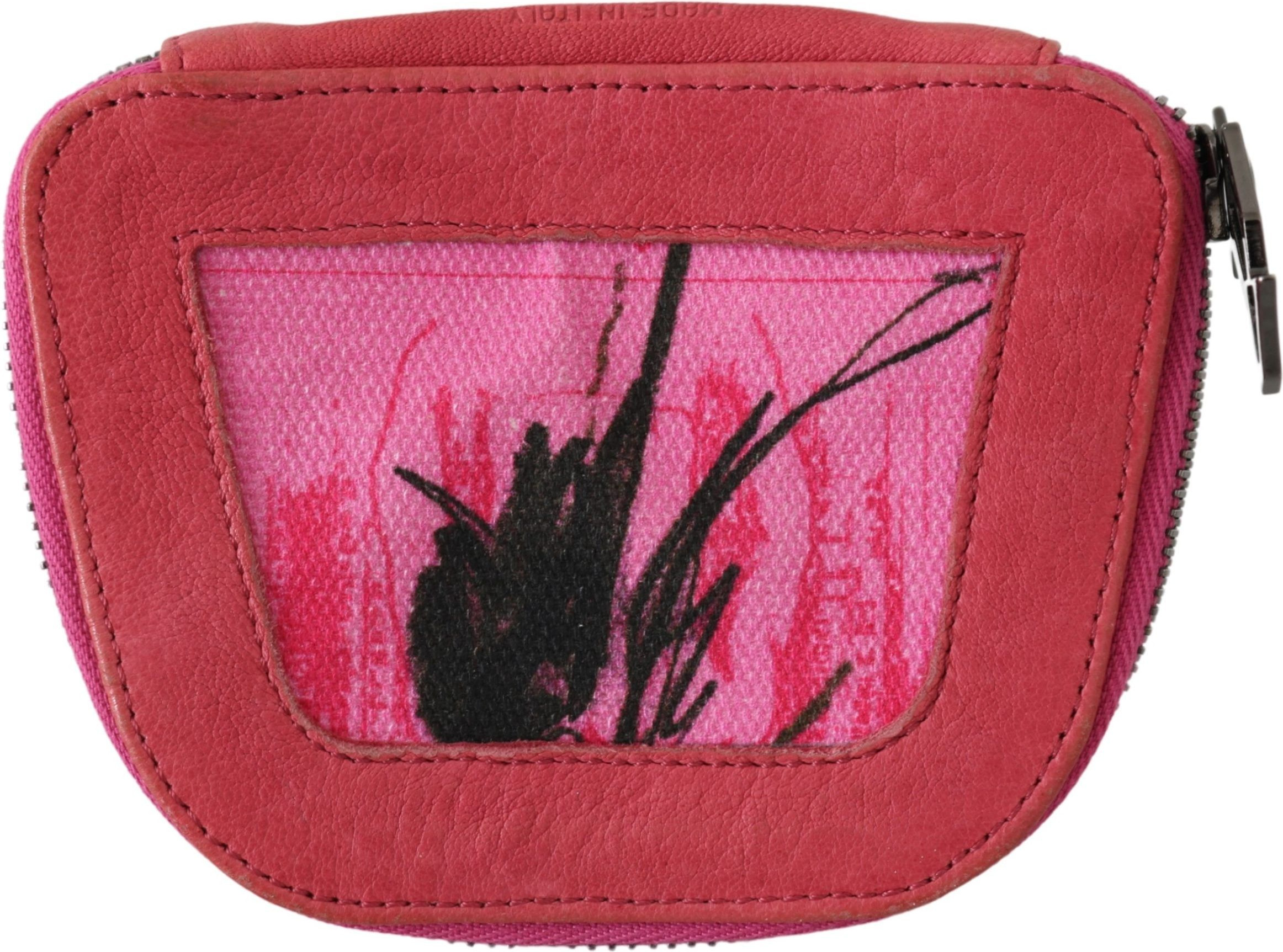 Wallet Pinko Elegant Pink Fabric Coin Wallet