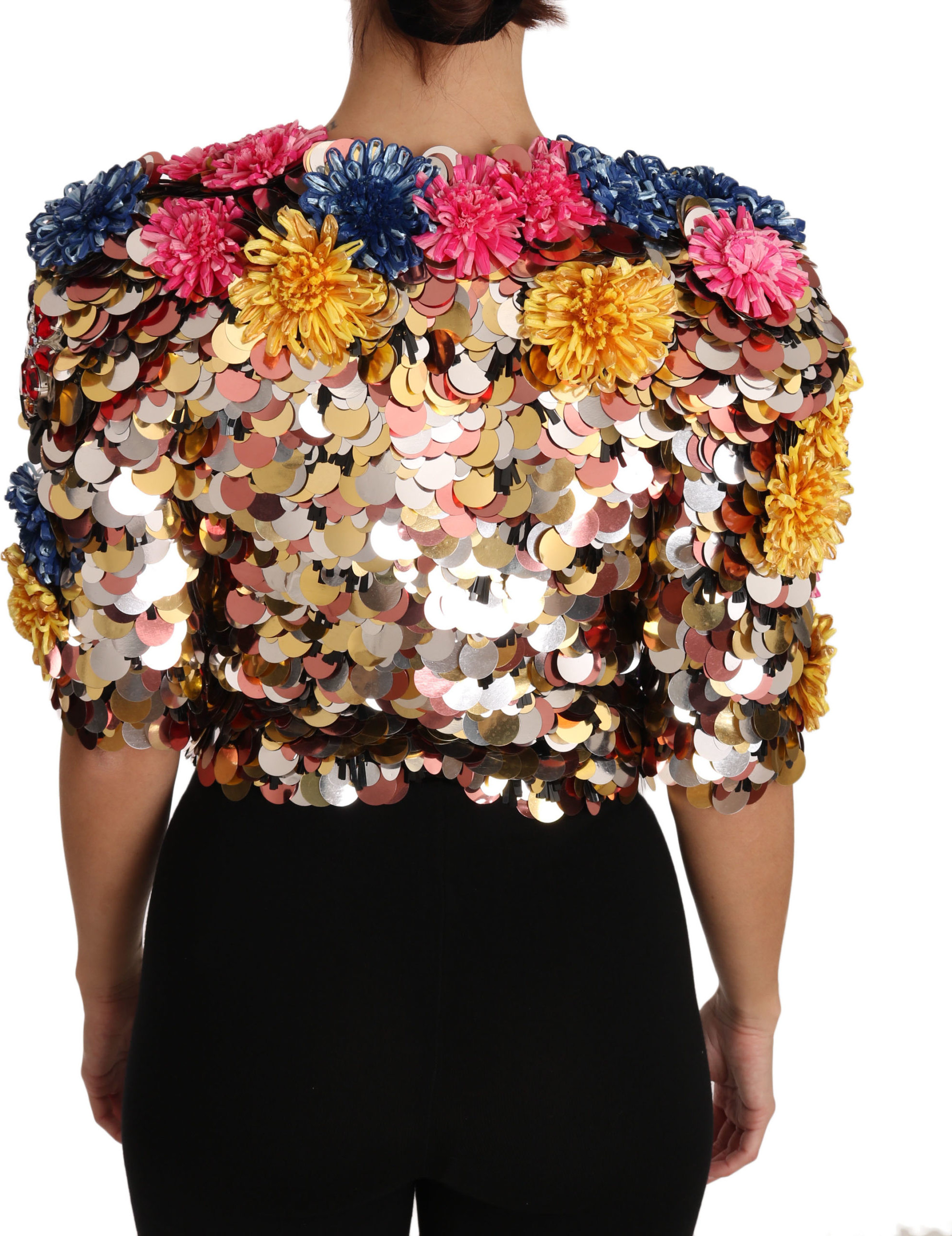 Dolce & Gabbana Kristalli Chechakli Jaket Palto