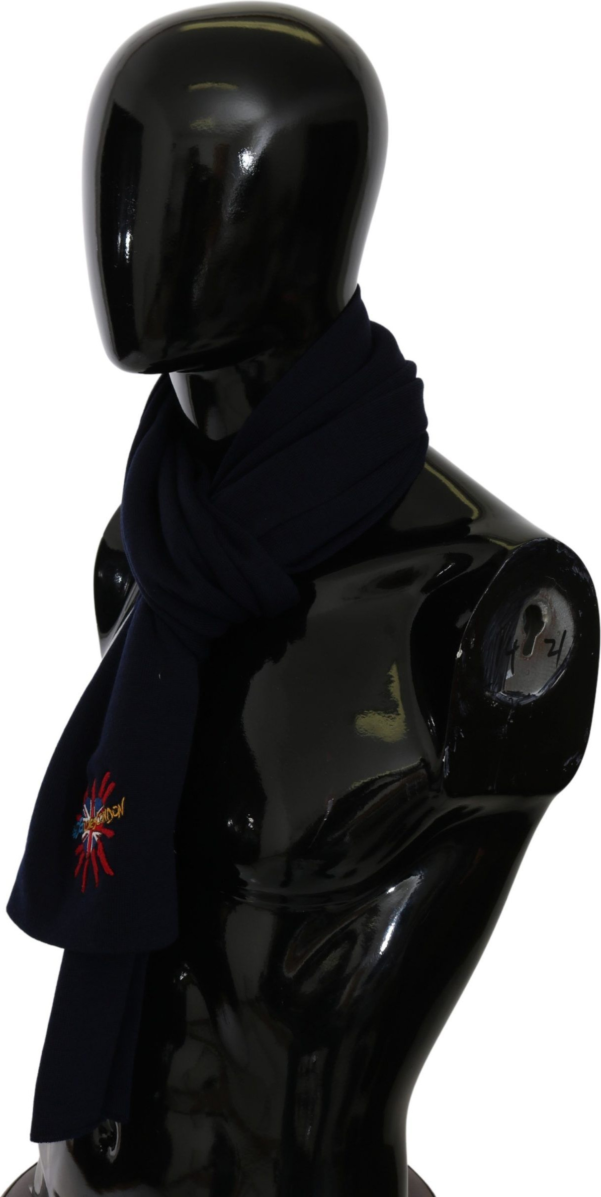 Sharflar Dolce & Gabbana Elegant Virgin Wool erkaklar uchun sharfi