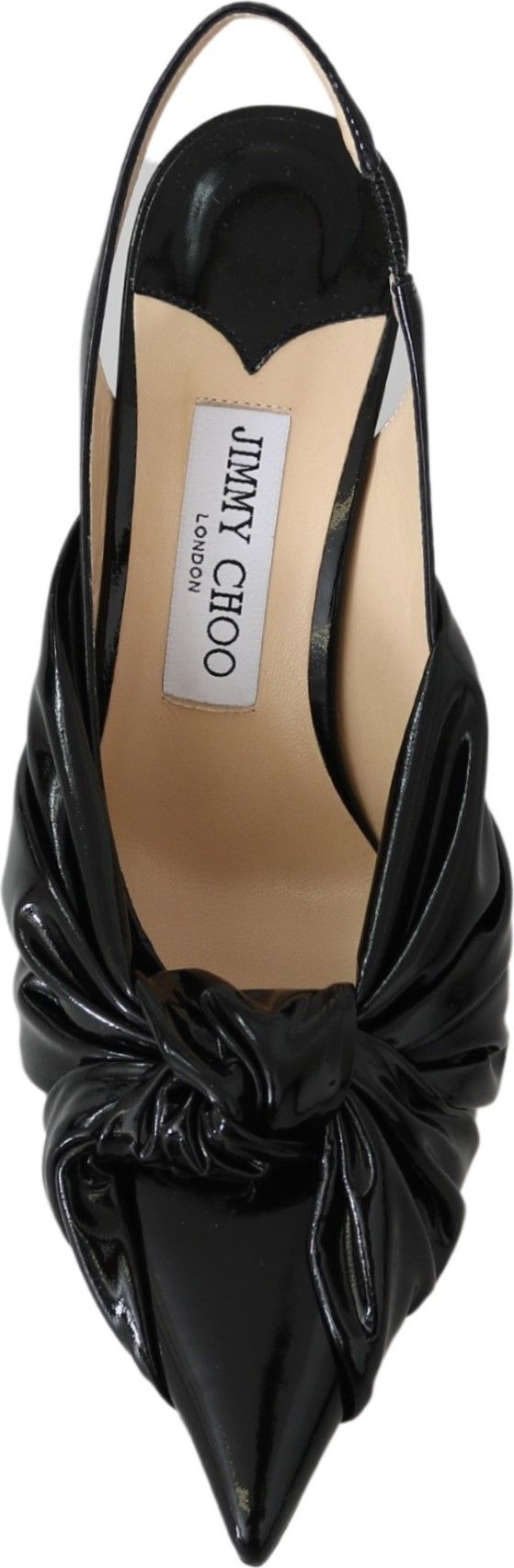 Pumps Jimmy Choo Elegant Black Leather Pointed Toe Pumps