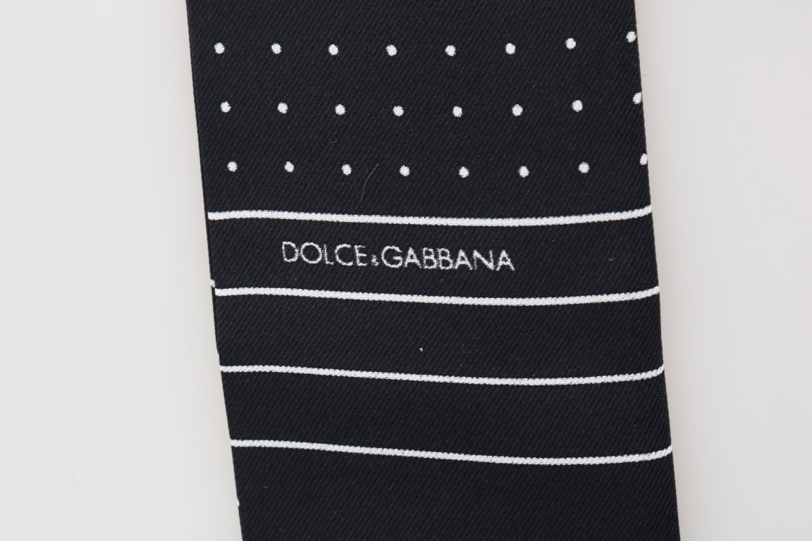 Tie Dolce & Gabbana Elegant Silk Men's Tie Scarf Wrap