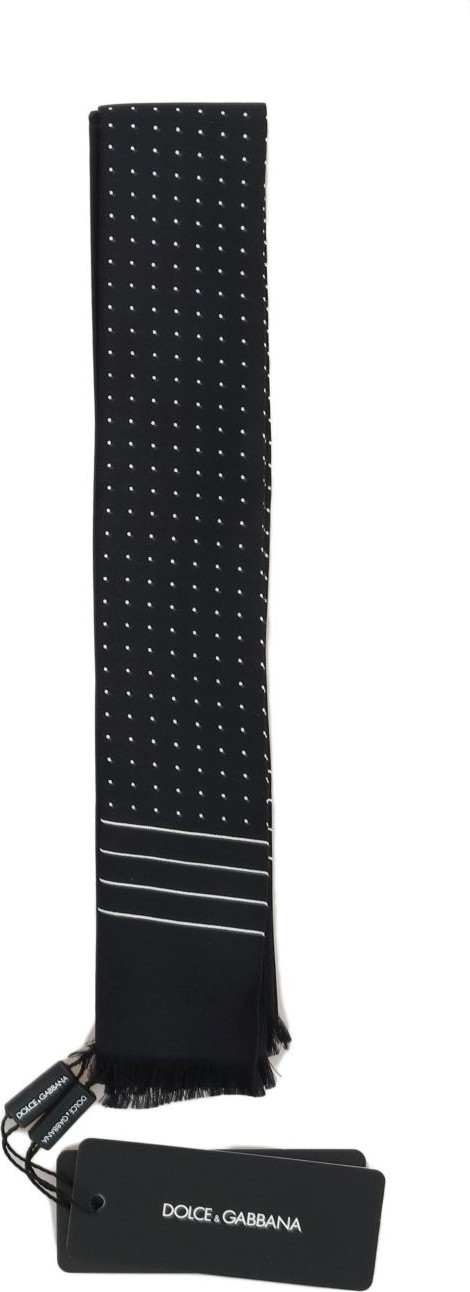 Tie Dolce & Gabbana Elegant Silk Men's Tie Scarf Wrap