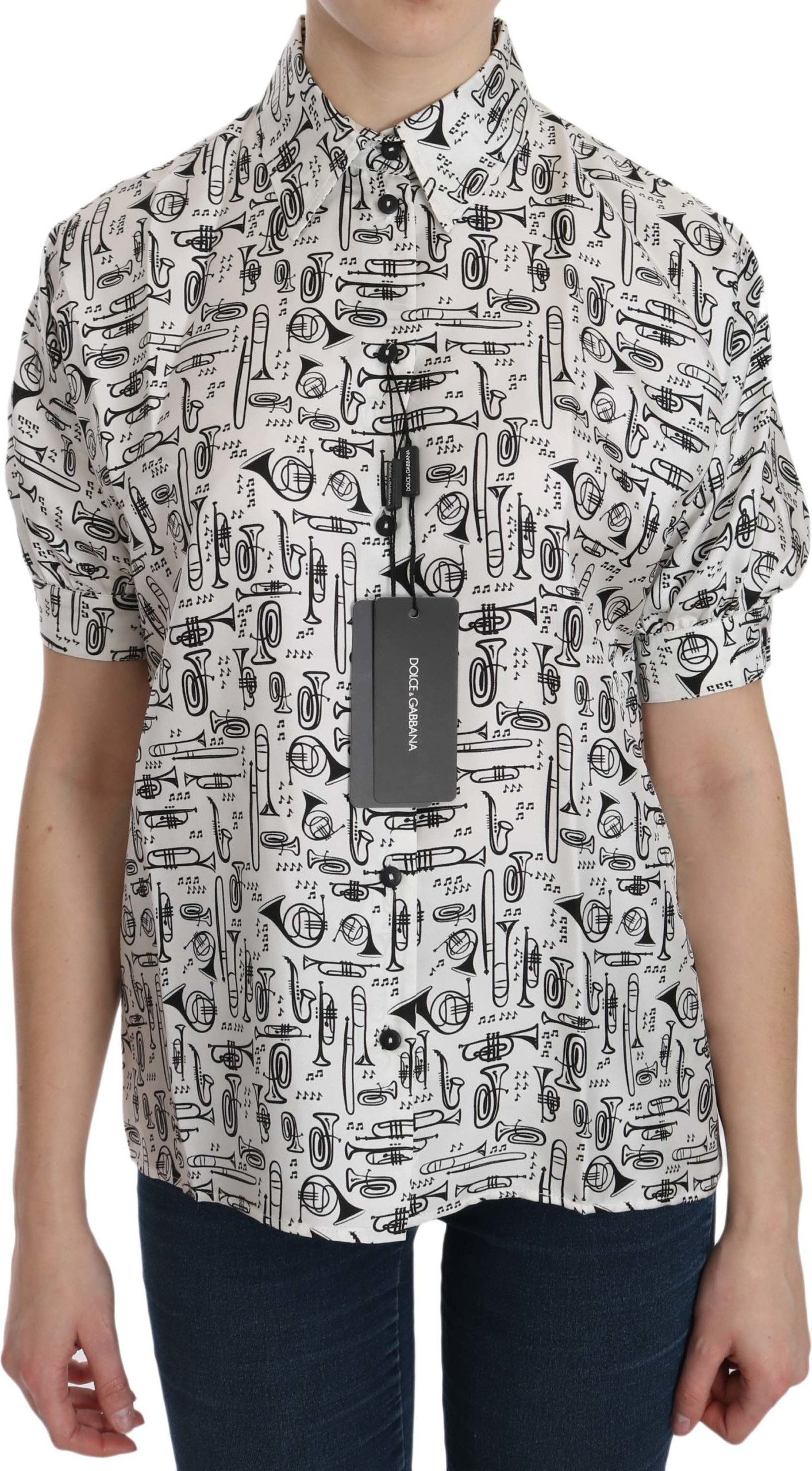 Blouse Dolce & Gabbana Musical Instrument