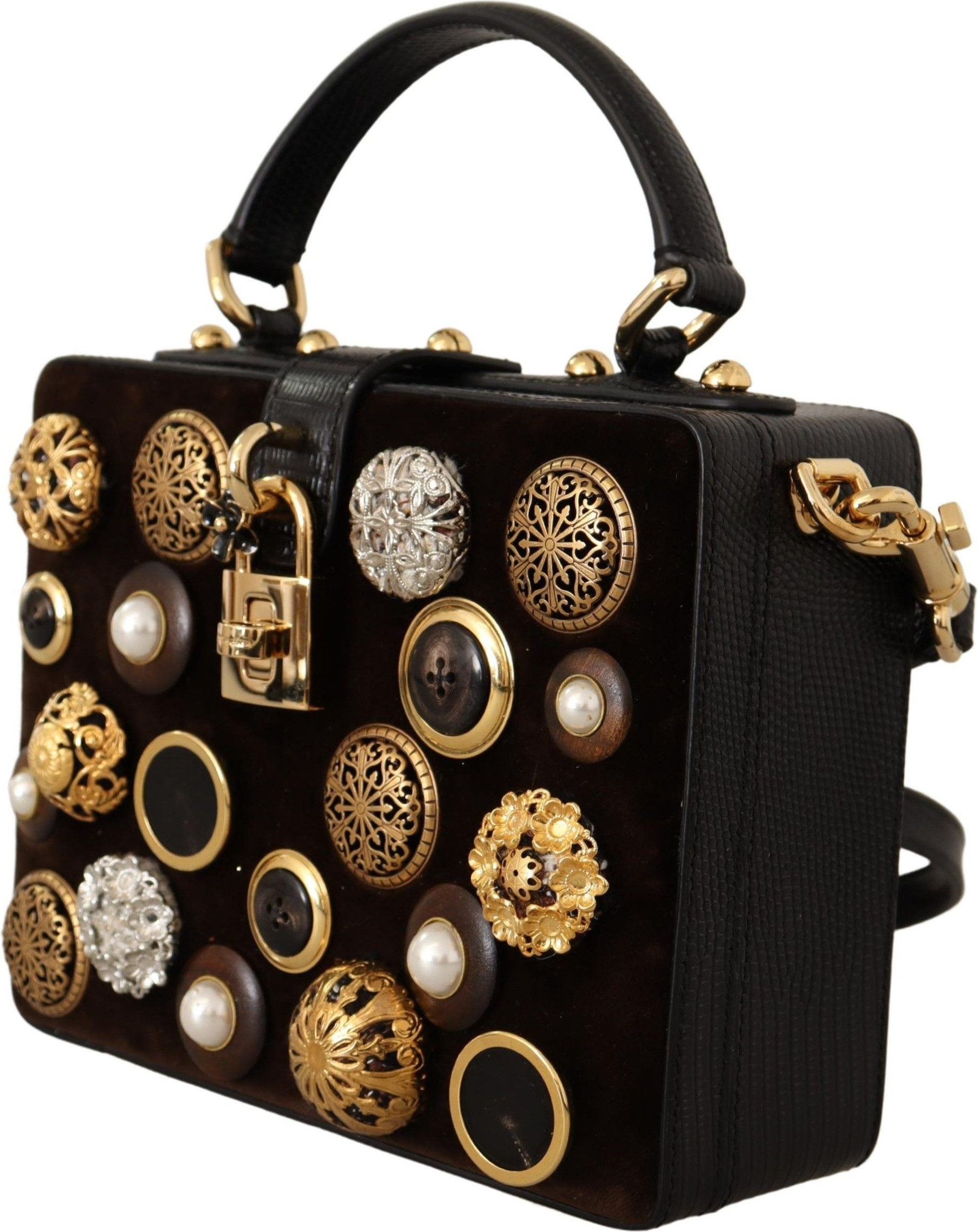 Сумка-коробка Dolce & Gabbana Enchanted Velvet