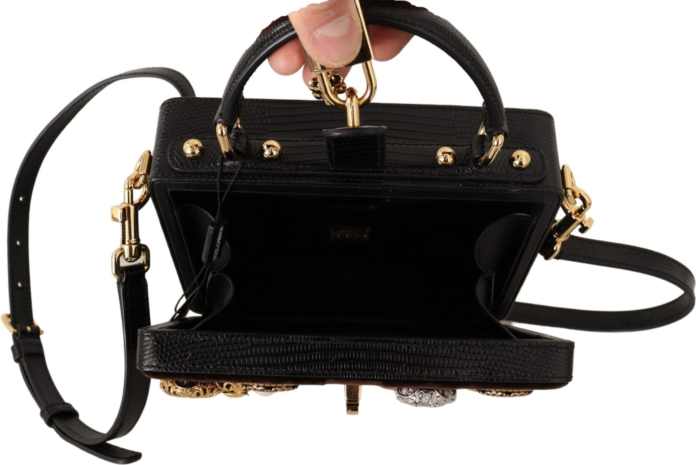 Сумка-коробка Dolce & Gabbana Enchanted Velvet