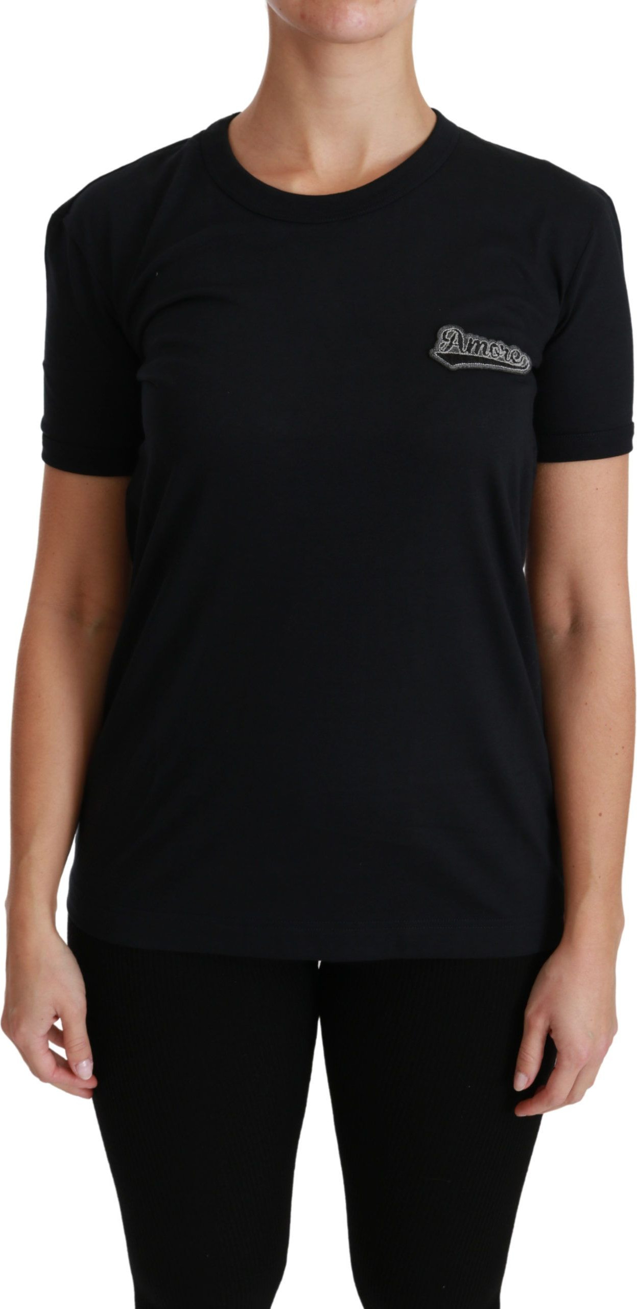 Dolce & Gabbana Moviy Amore Patch futbolka