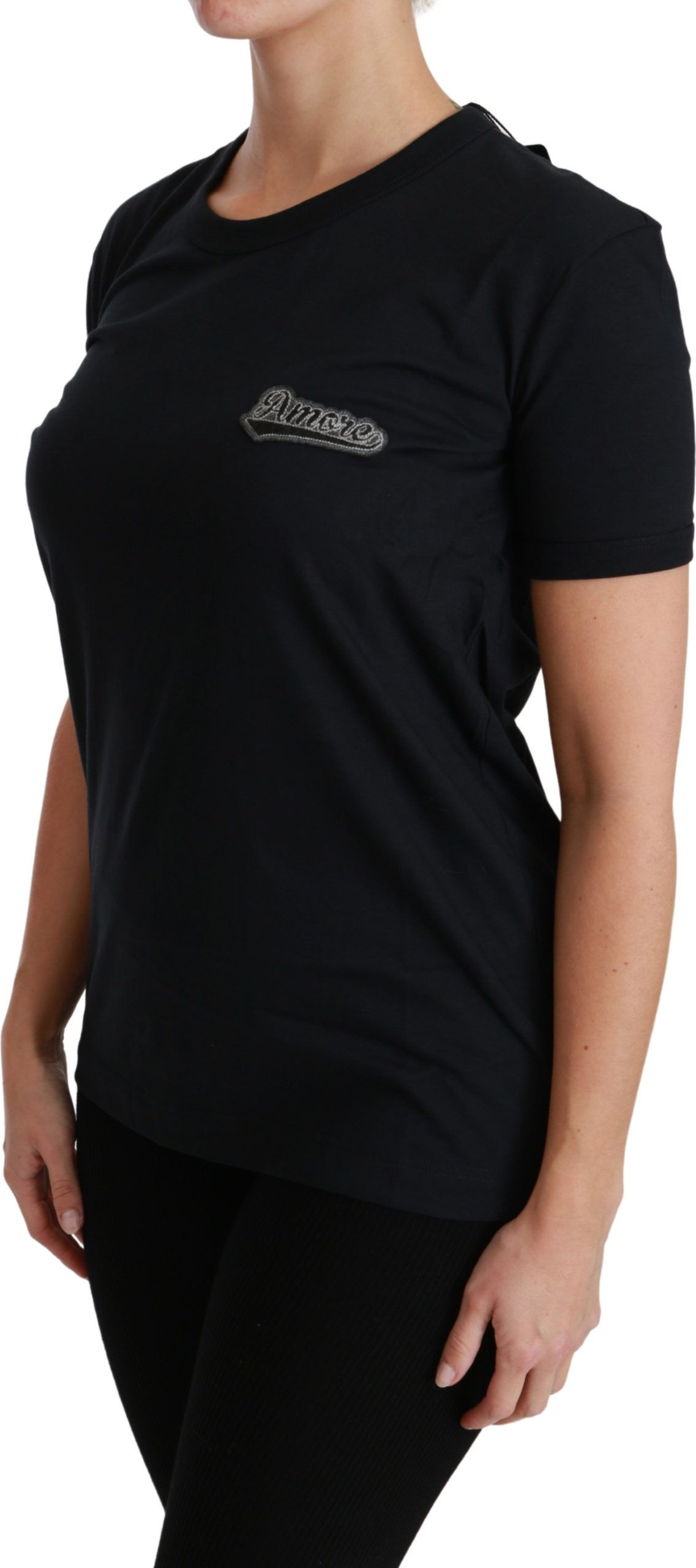 Dolce & Gabbana Moviy Amore Patch futbolka