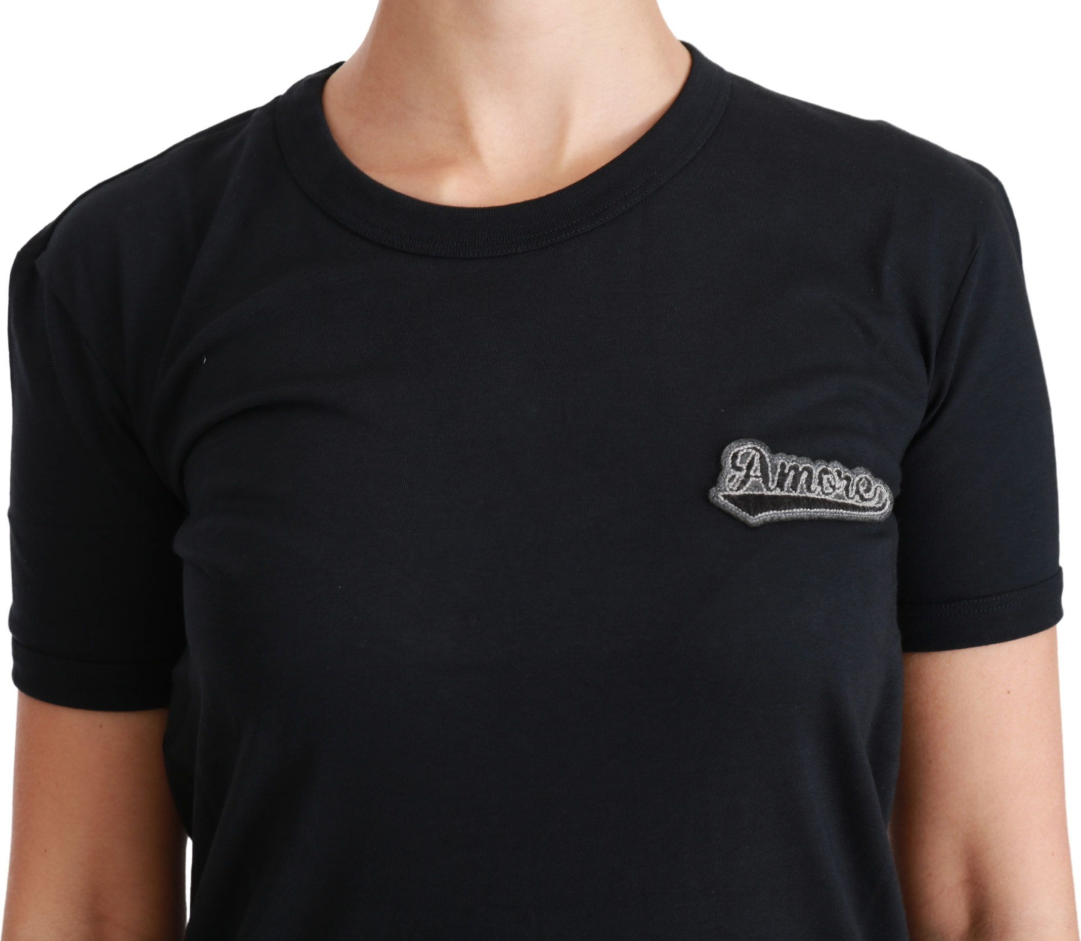 Dolce & Gabbana Moviy Amore Patch futbolka
