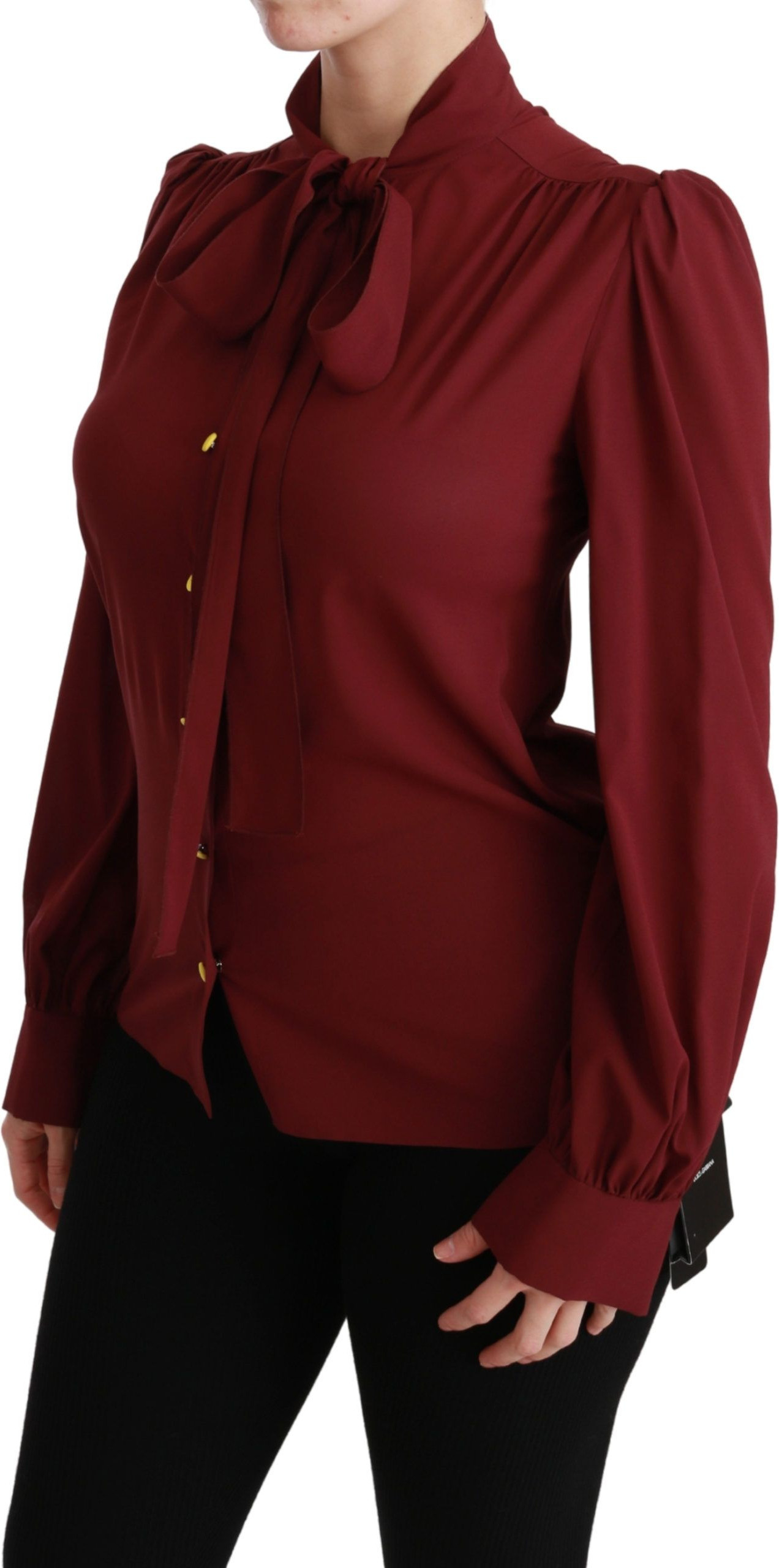 Blouse Dolce & Gabbana Scarf neck Polo Blouse