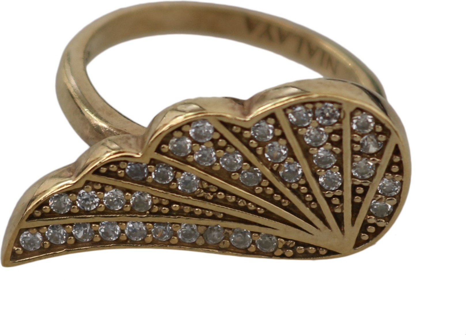 Nialaya Jewelry Oltin Qanotli Uzuk Dovdirachalar