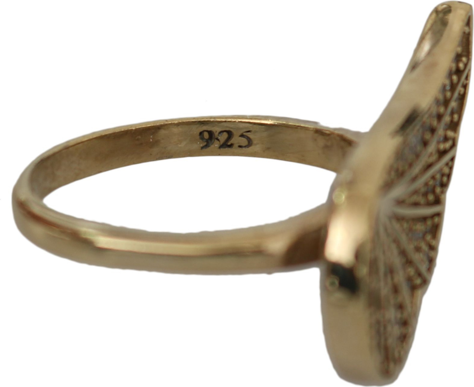 Nialaya Jewelry Oltin Qanotli Uzuk Dovdirachalar