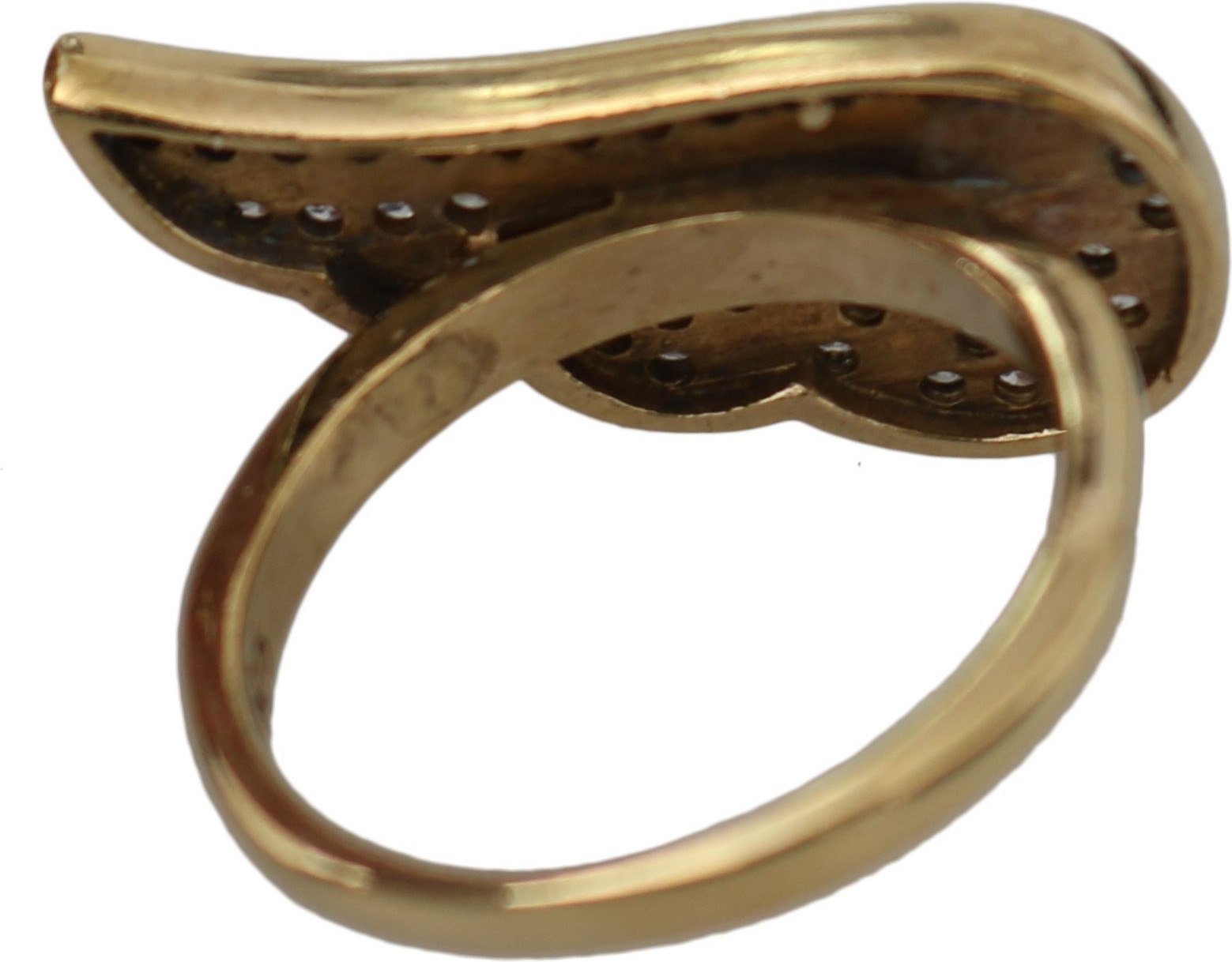 Nialaya Jewelry Oltin Qanotli Uzuk Dovdirachalar