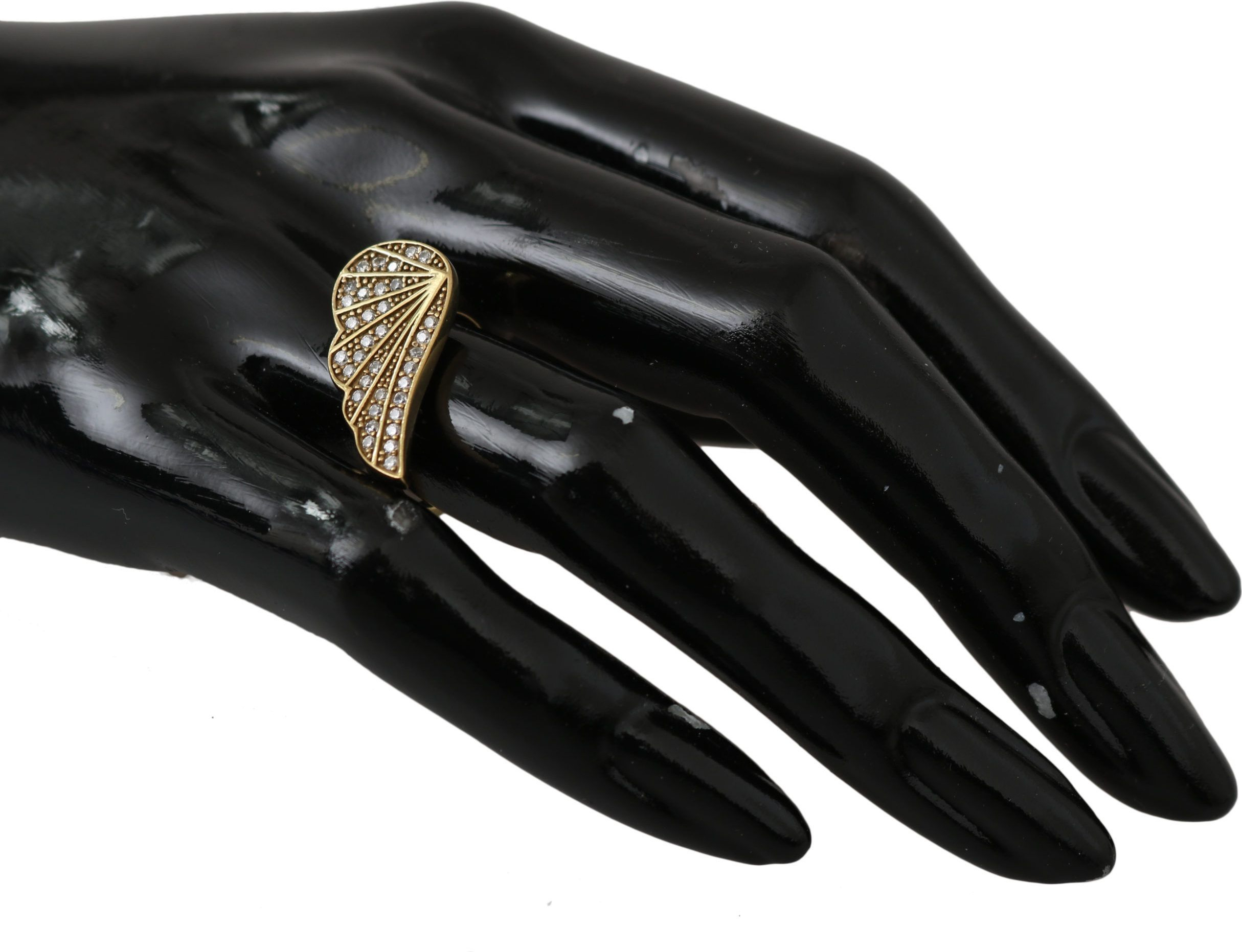 Nialaya Jewelry Oltin Qanotli Uzuk Dovdirachalar
