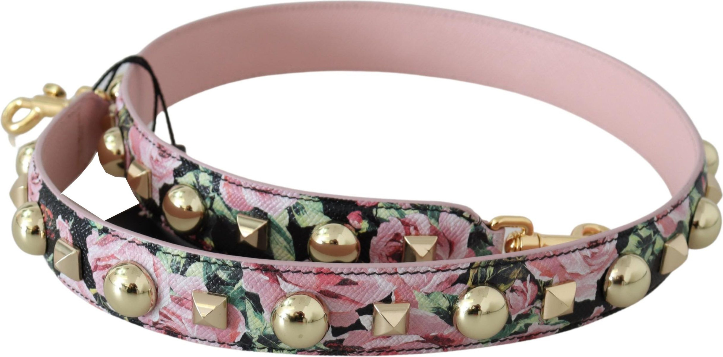 Dolce & Gabbana Gul Rangi "Oltin" Detallicharm Keng Kamari