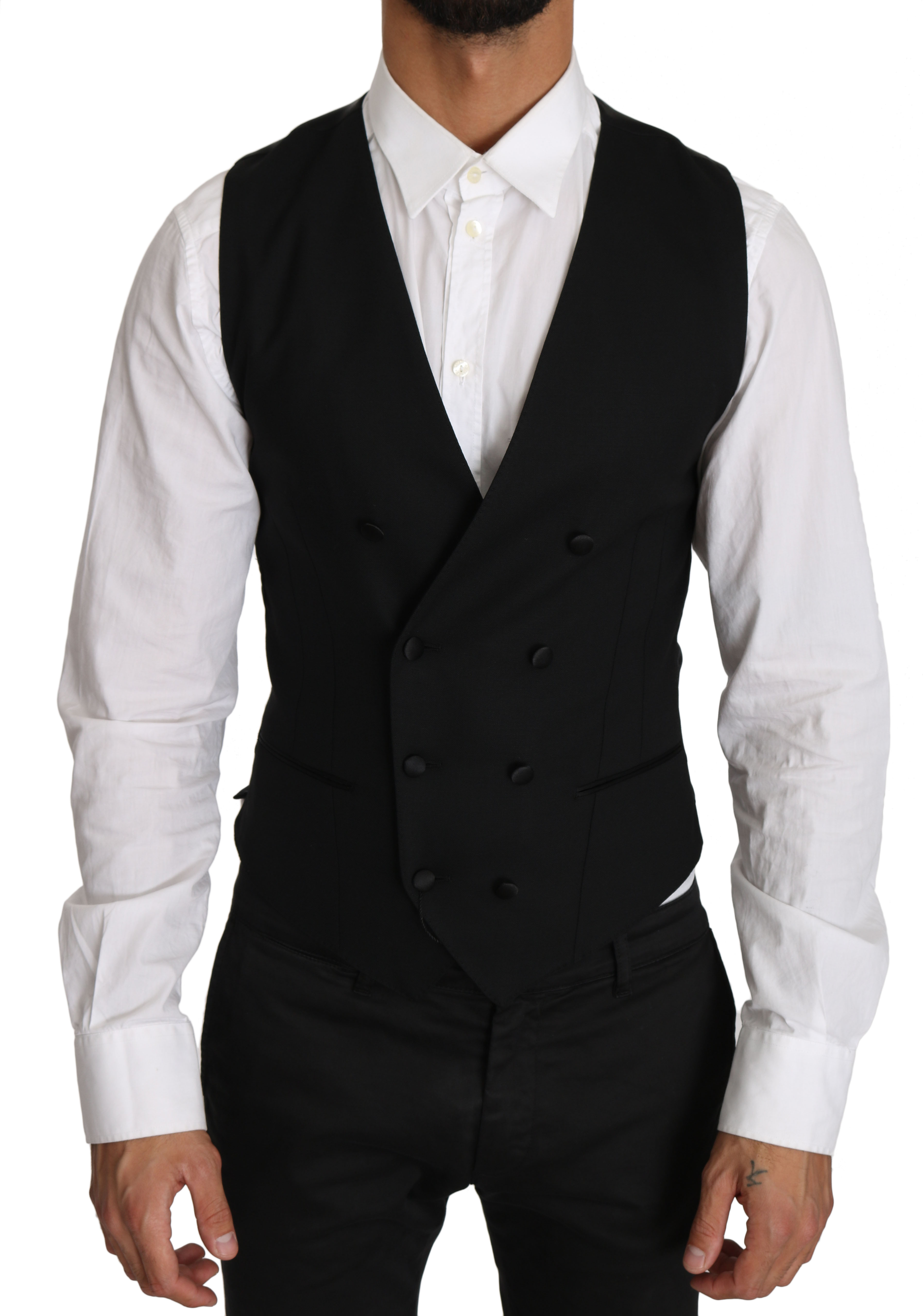 Dolce & Gabbana Klassik Kostyum Vesti