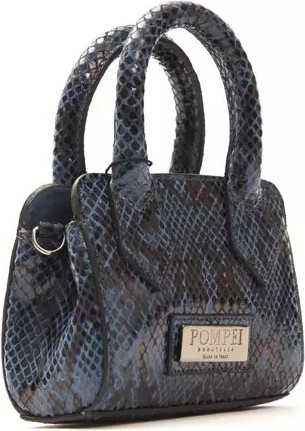 Shoulder Bag Pompei Donatella Leather Mini Tote