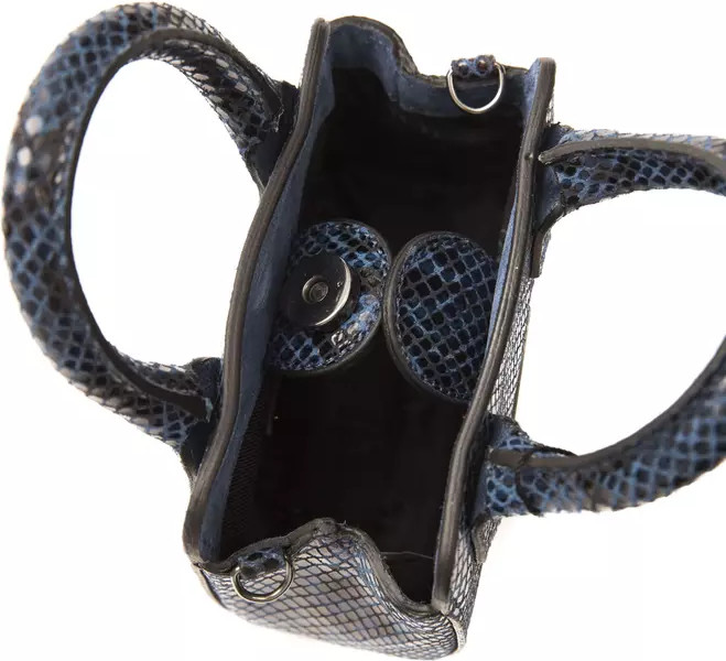Shoulder Bag Pompei Donatella Leather Mini Tote