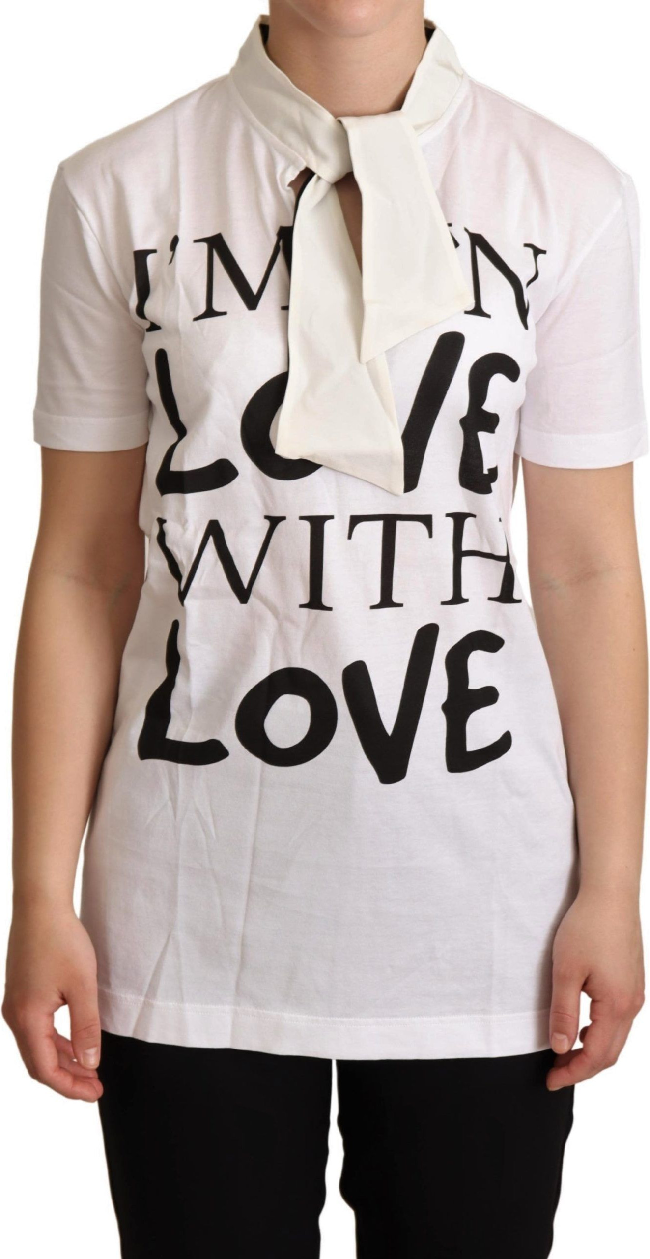 Dolce & Gabbana "I'm In Love" ustki futbolka
