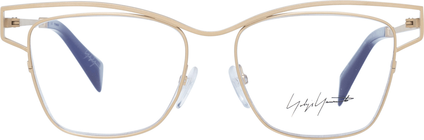 Photo frames Yohji Yamamoto Gold Titanium Glasses