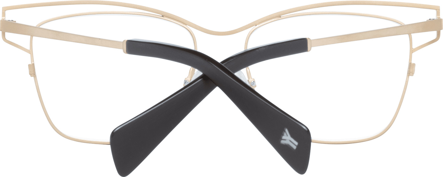 Photo frames Yohji Yamamoto Gold Titanium Glasses