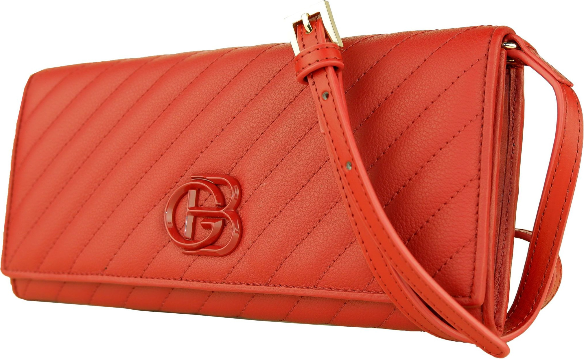 Crossbody Bag Baldinini Burgundy Elegance