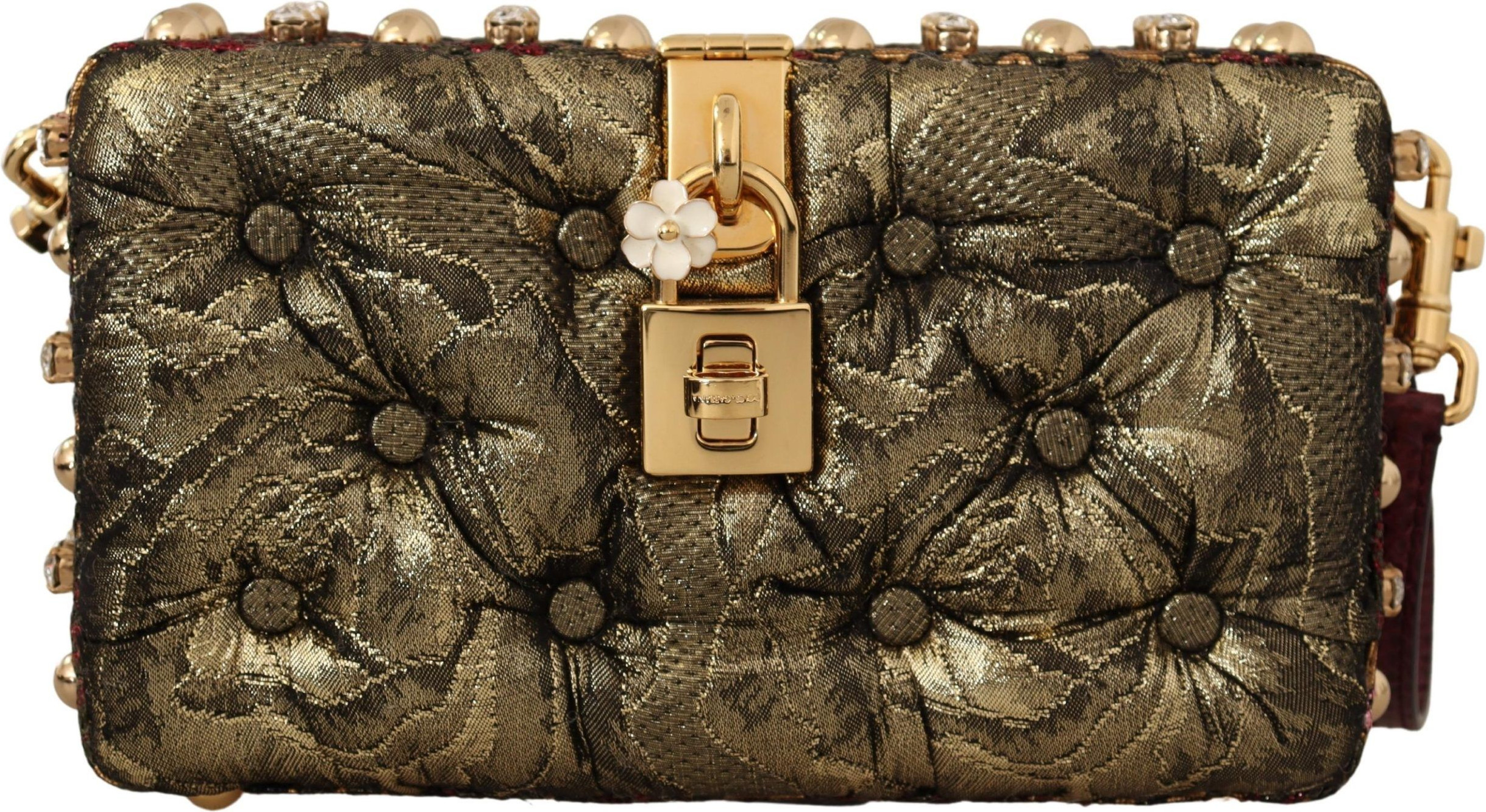 Bag Dolce & Gabbana Enchanting Jacquard Box Shoulder Bag