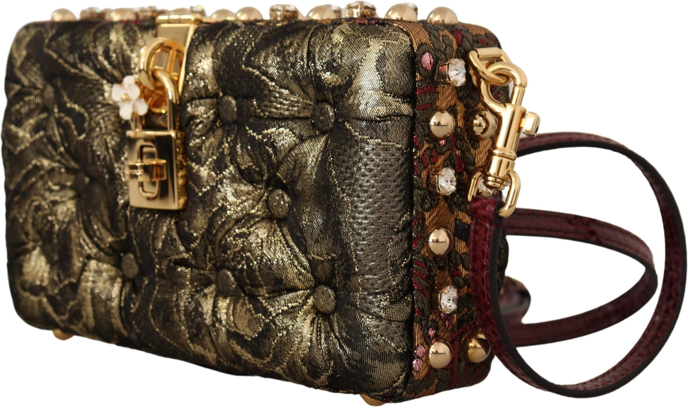 Bag Dolce & Gabbana Enchanting Jacquard Box Shoulder Bag