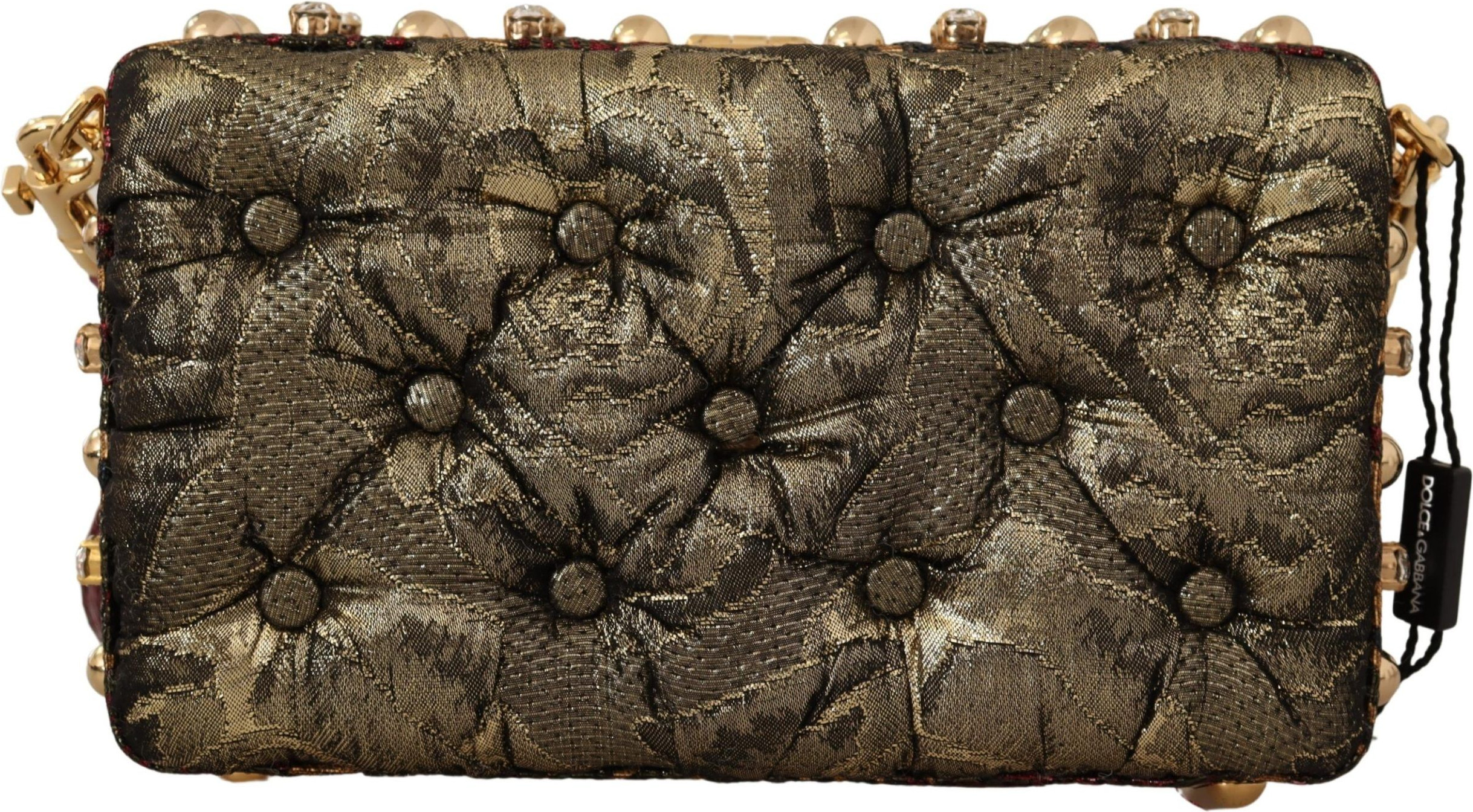 Bag Dolce & Gabbana Enchanting Jacquard Box Shoulder Bag