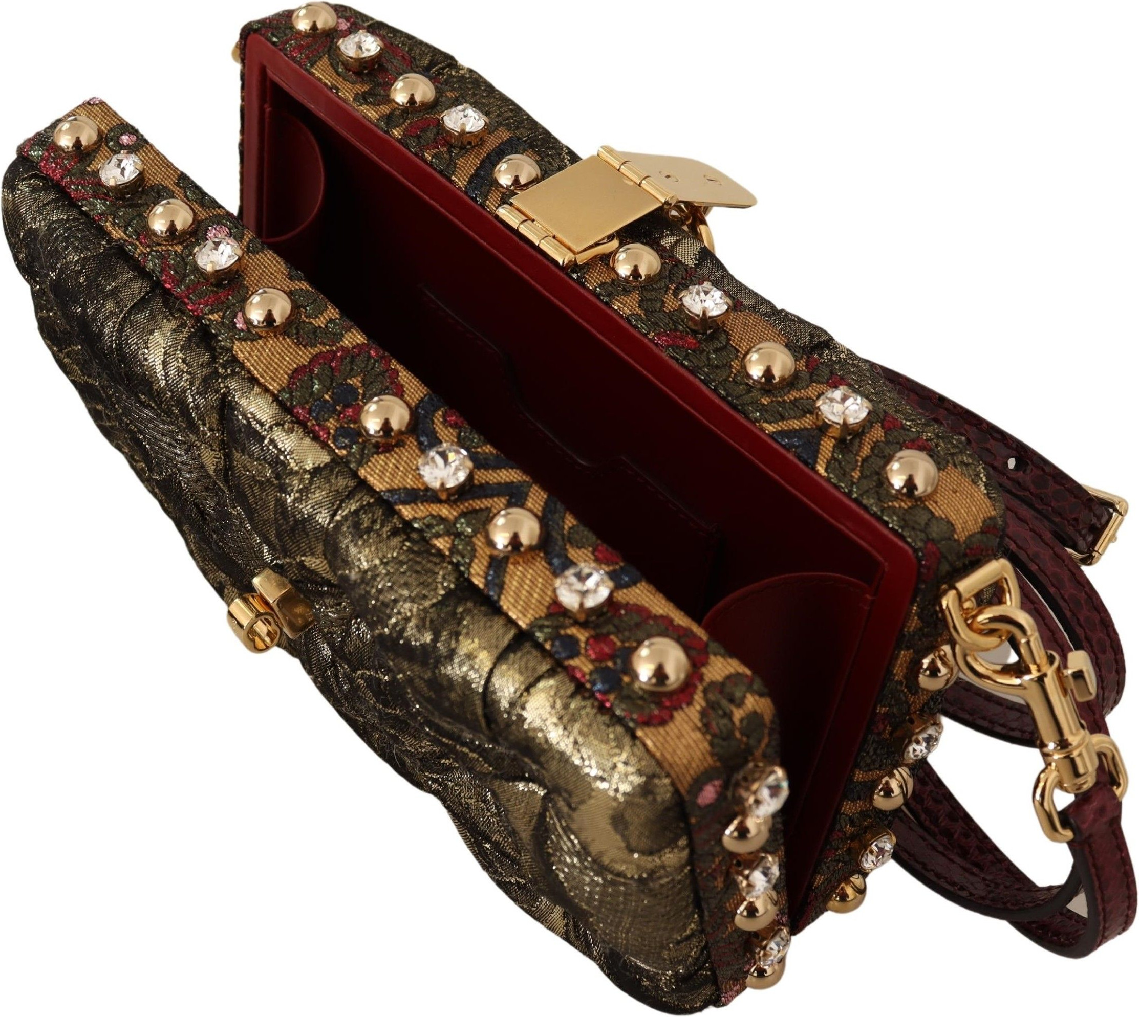 Bag Dolce & Gabbana Enchanting Jacquard Box Shoulder Bag