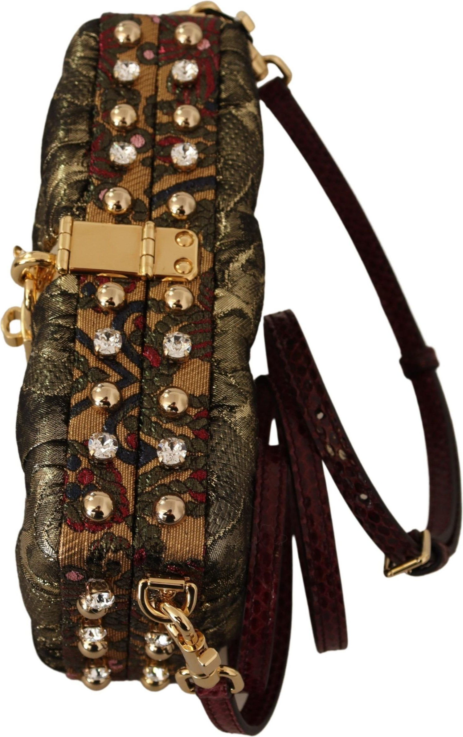 Bag Dolce & Gabbana Enchanting Jacquard Box Shoulder Bag