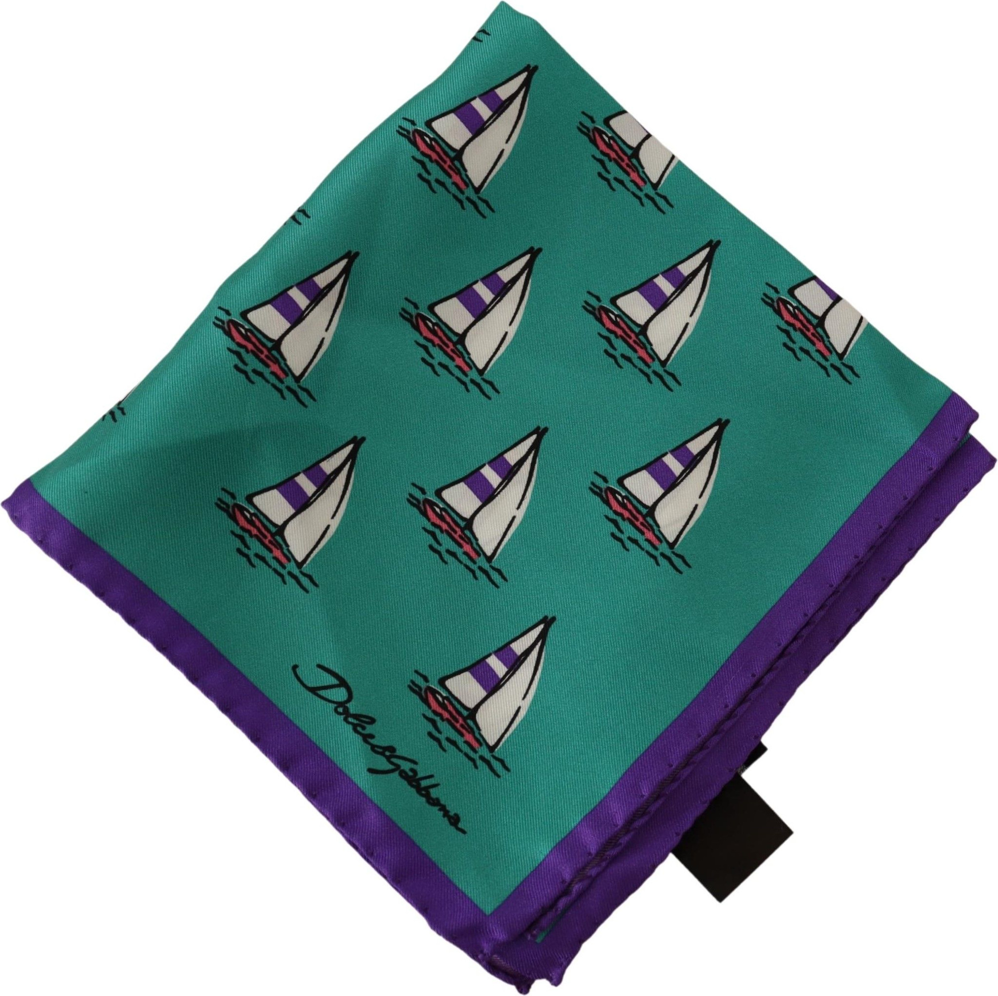 Handkerchief Dolce & Gabbana Elegant Silk Sailboat