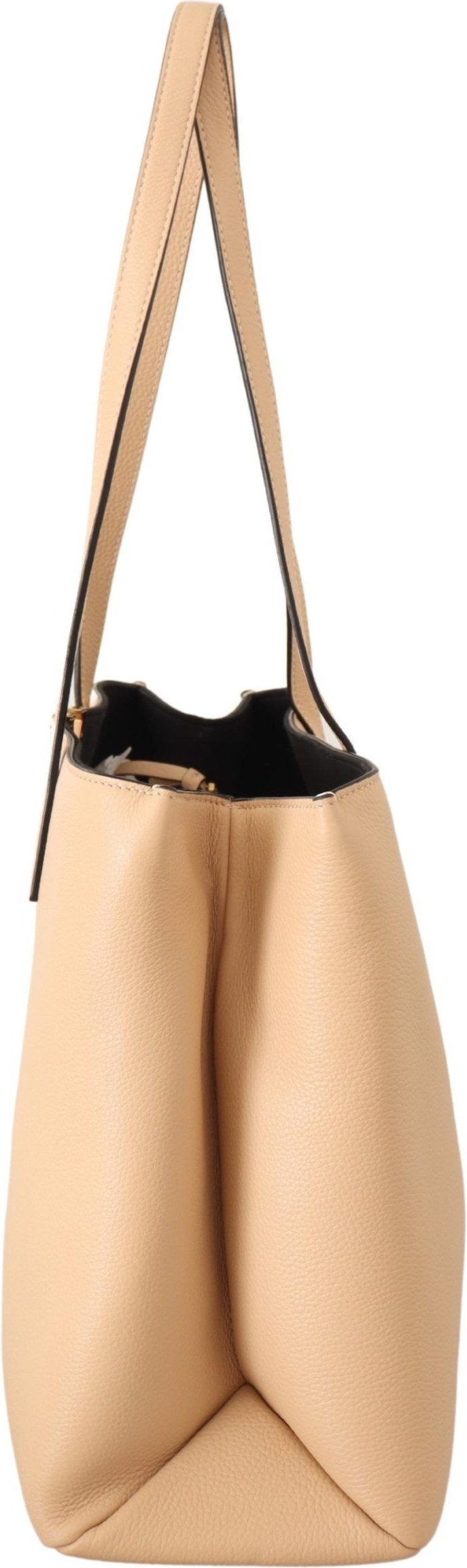 Versace Chic Nude Donli teridan tikilgan sumka-tote