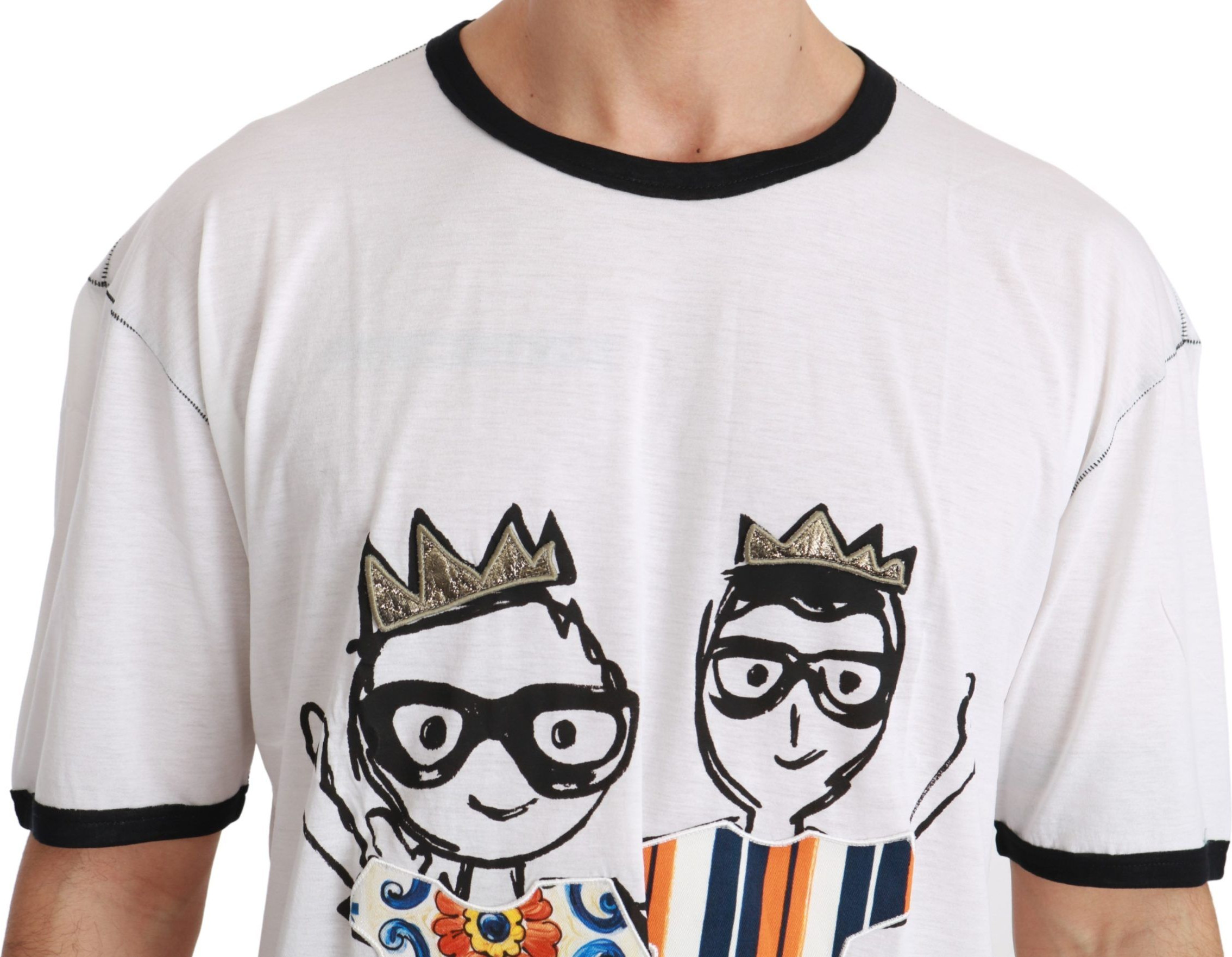 T-shirt Dolce & Gabbana White Men Print