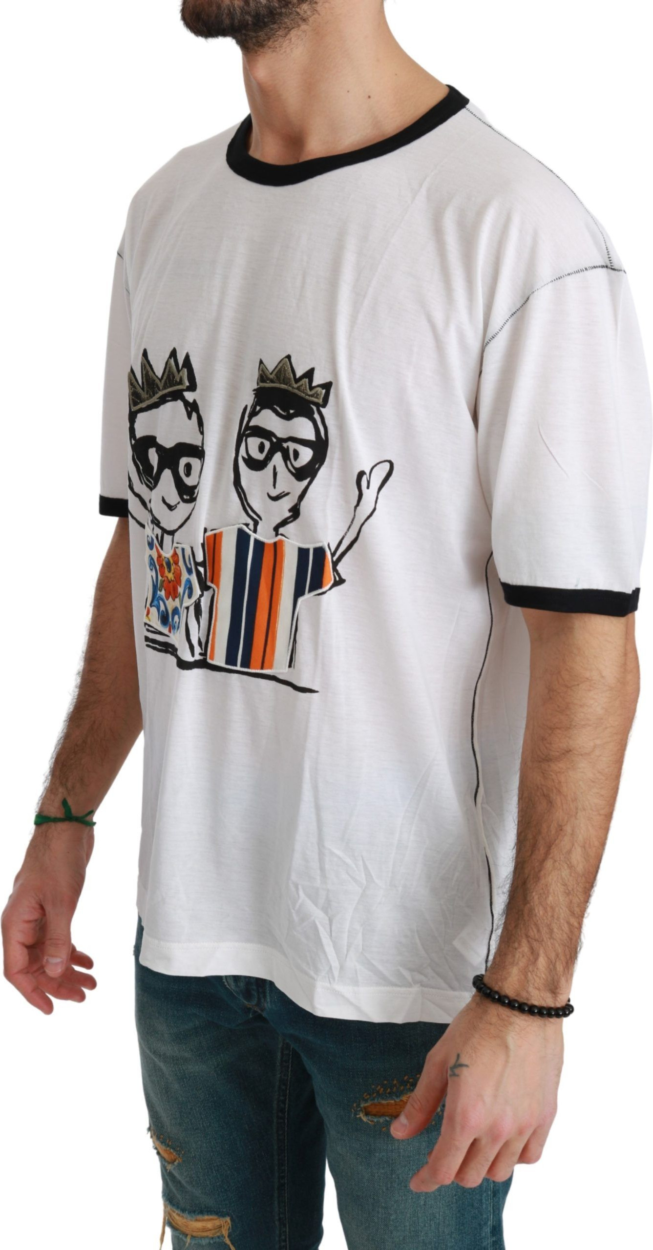 T-shirt Dolce & Gabbana White Men Print