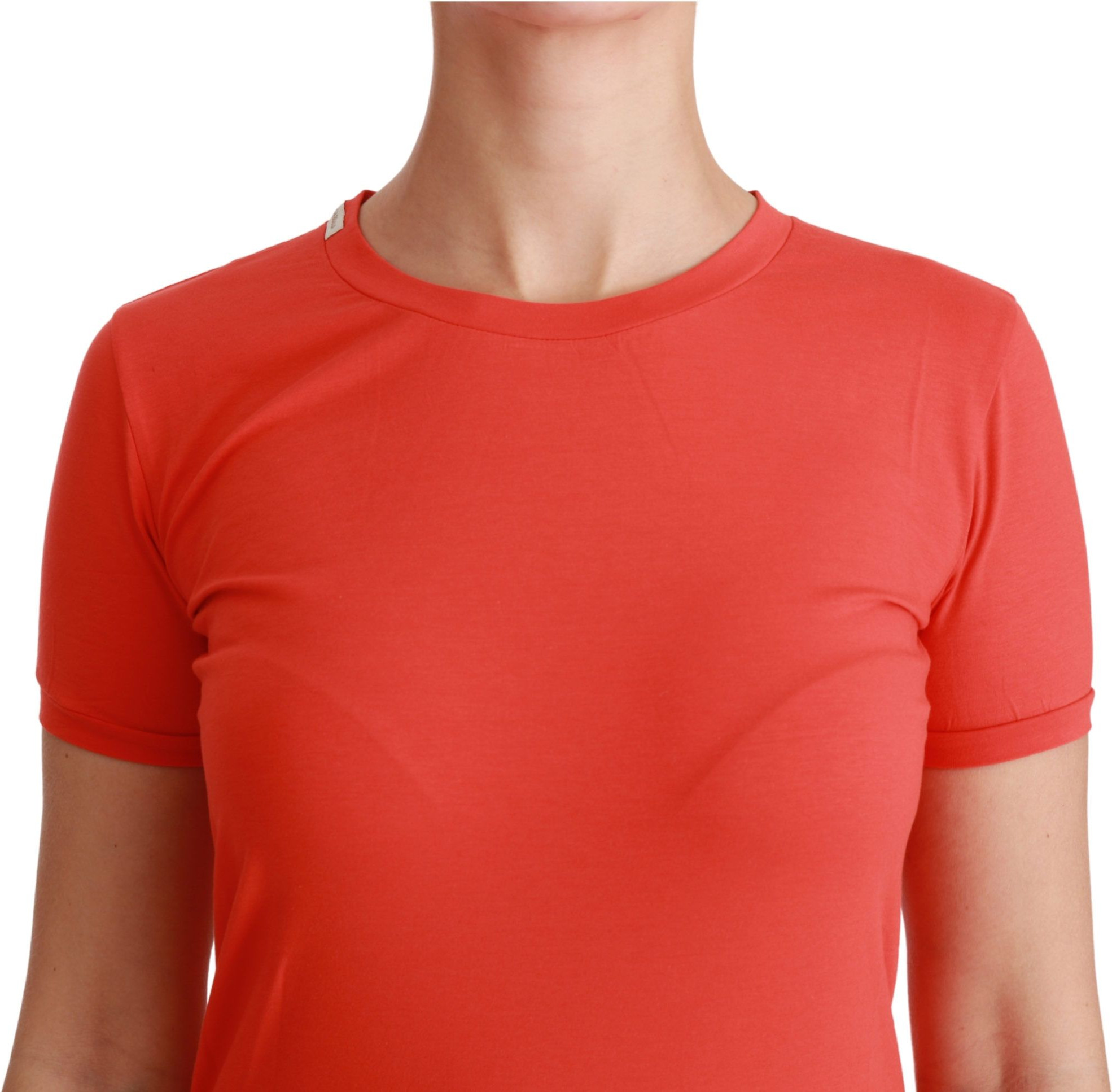 Dolce & Gabbana Crewneck Qisqa Yeng T-shirt