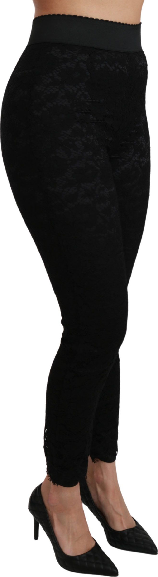 Pants Dolce & Gabbana Black Lace