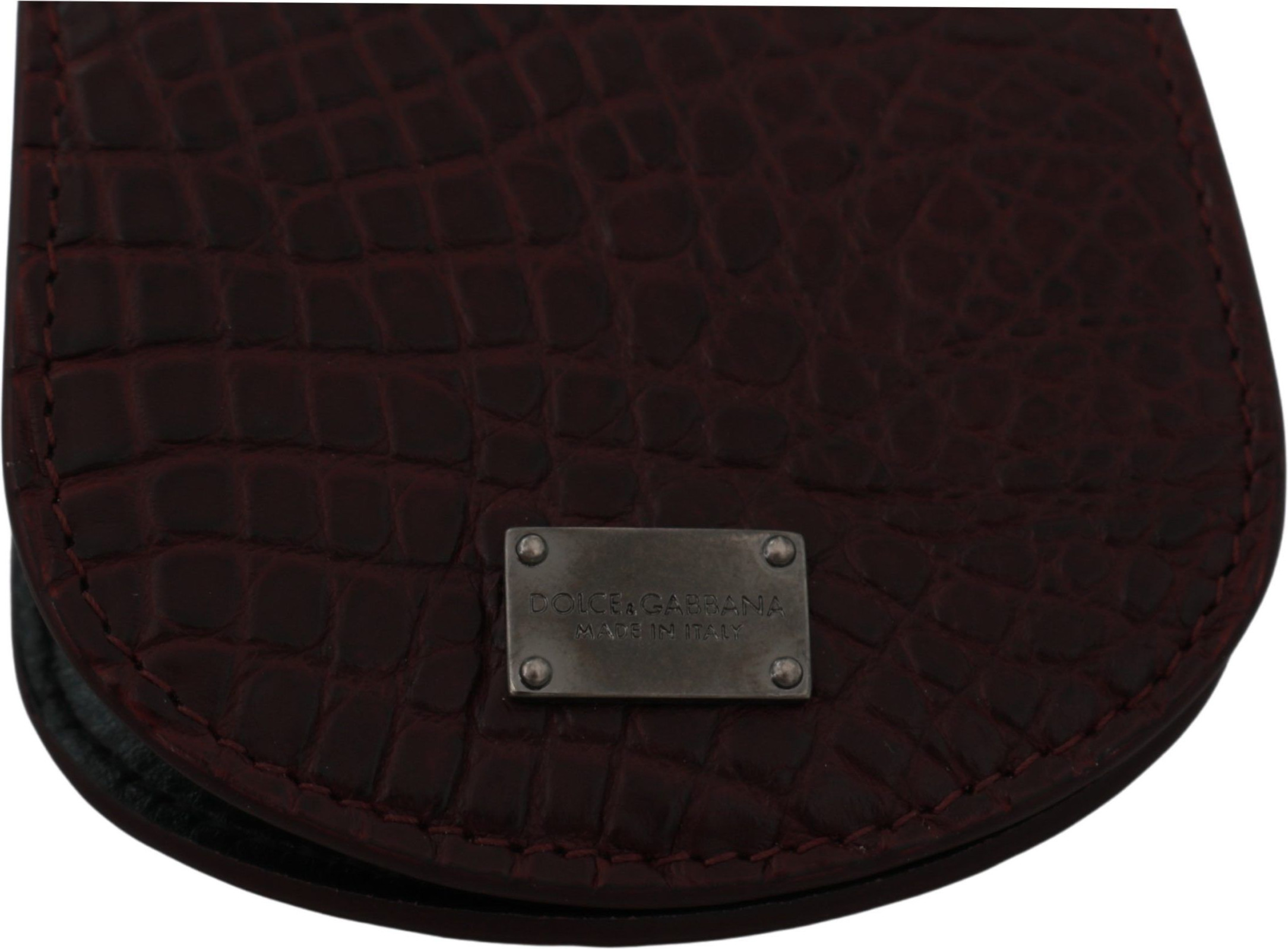 Coin Case Dolce & Gabbana Saffiano Charm