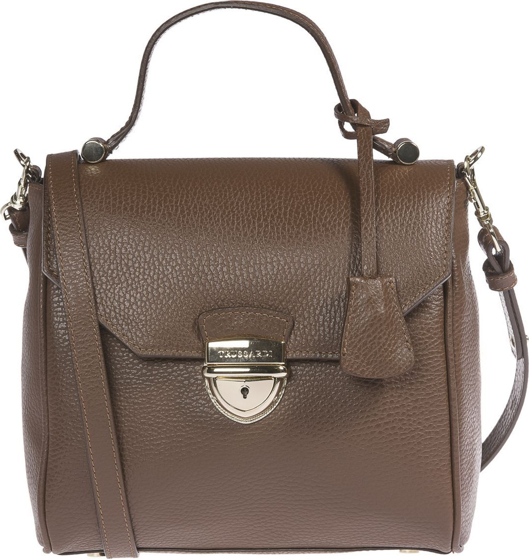 Сумка Trussardi Коричневая Кожаная Женская