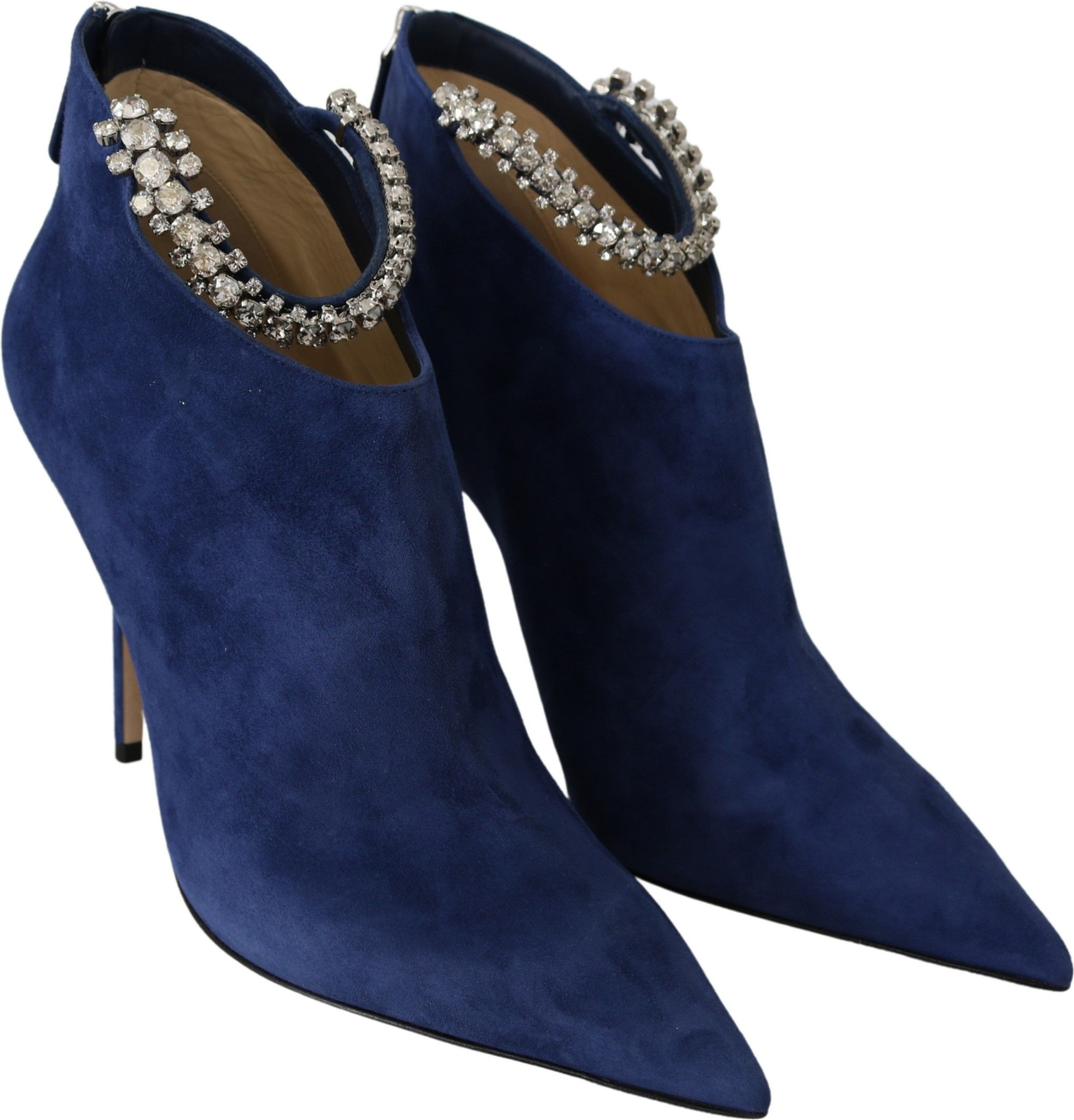 Ботильоны на каблуке Jimmy Choo Pop Blue