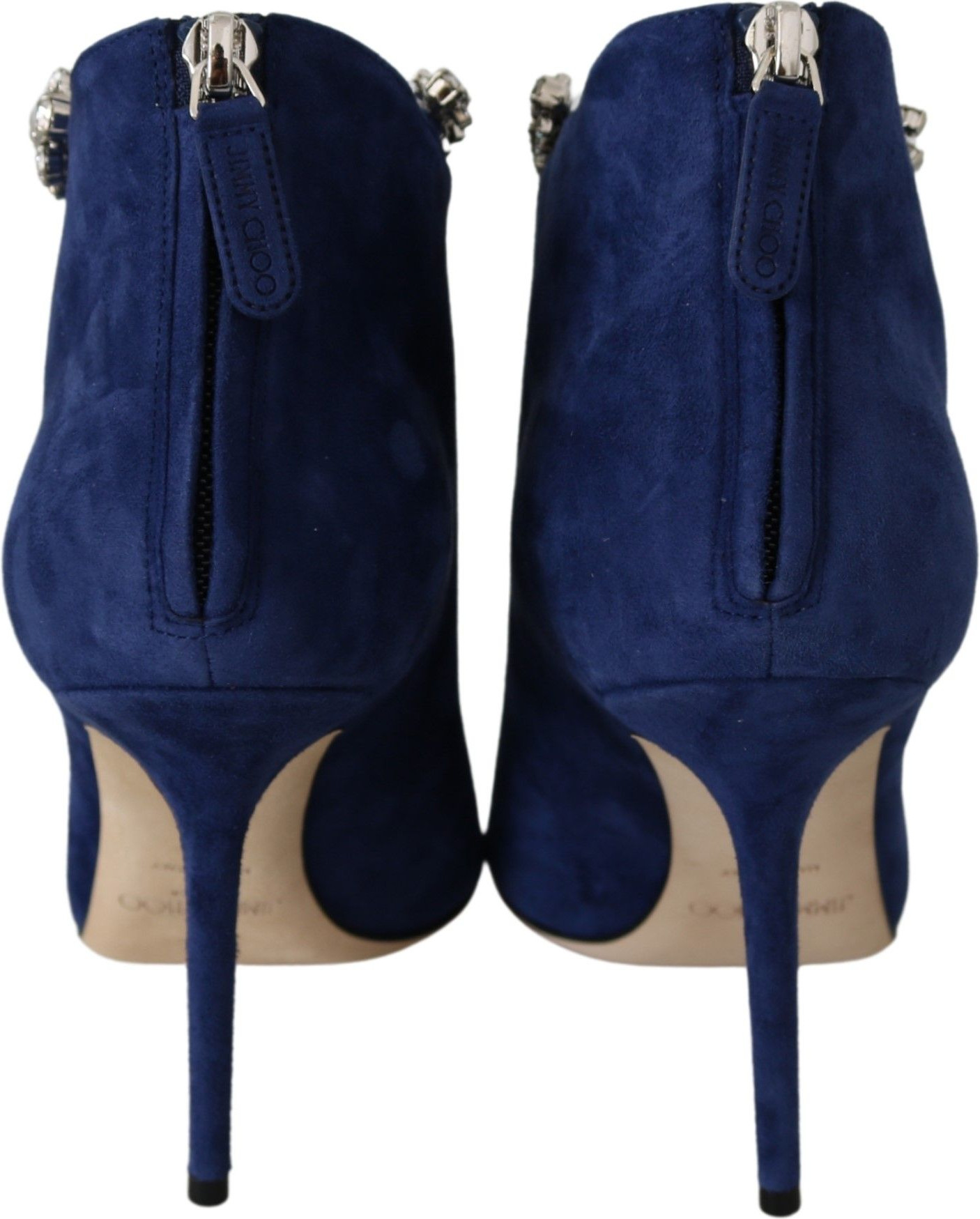 Ботильоны на каблуке Jimmy Choo Pop Blue