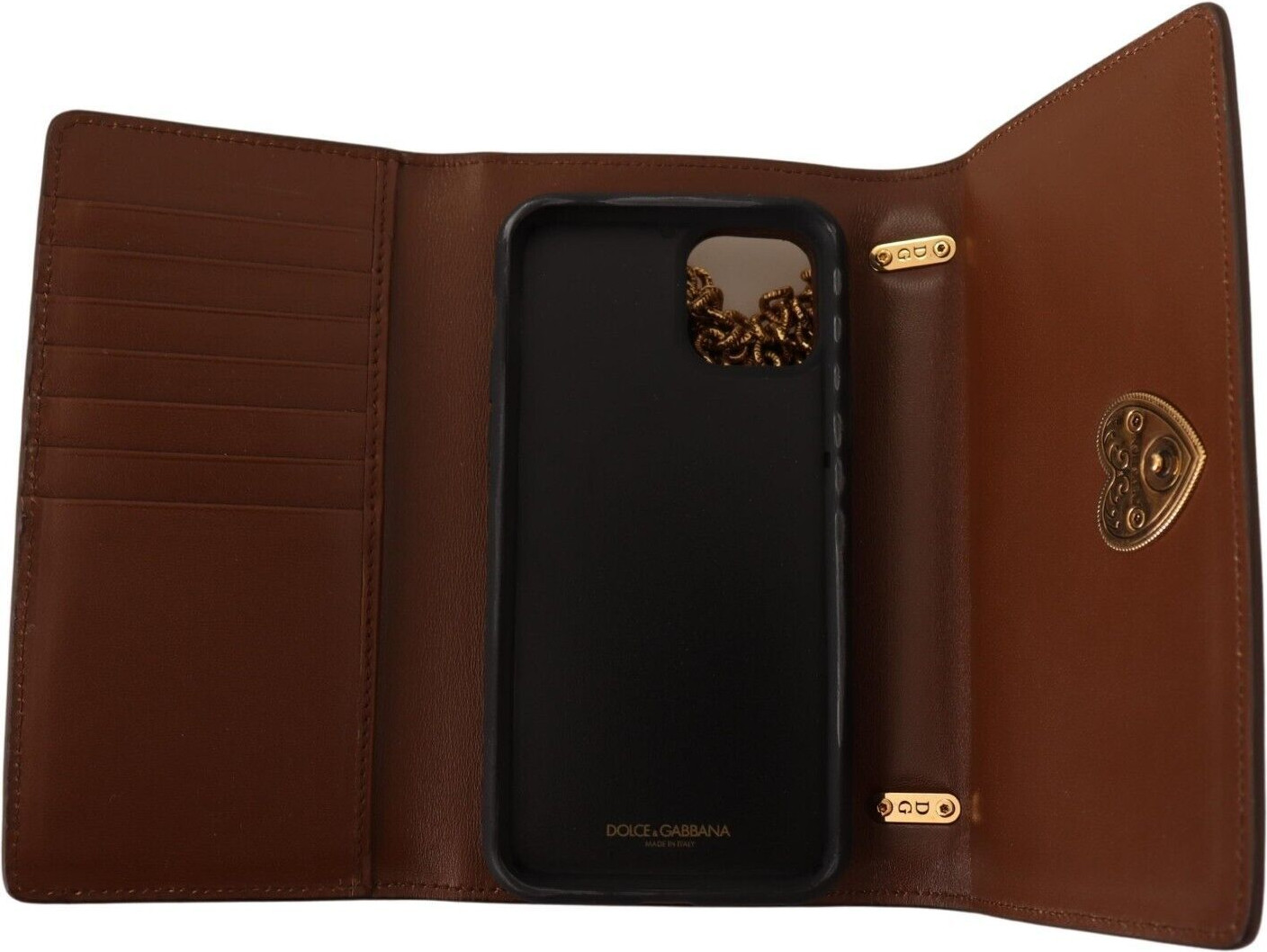Клатч-чехол Dolce & Gabbana Элегантный кожаный для iPhone11 Pro
