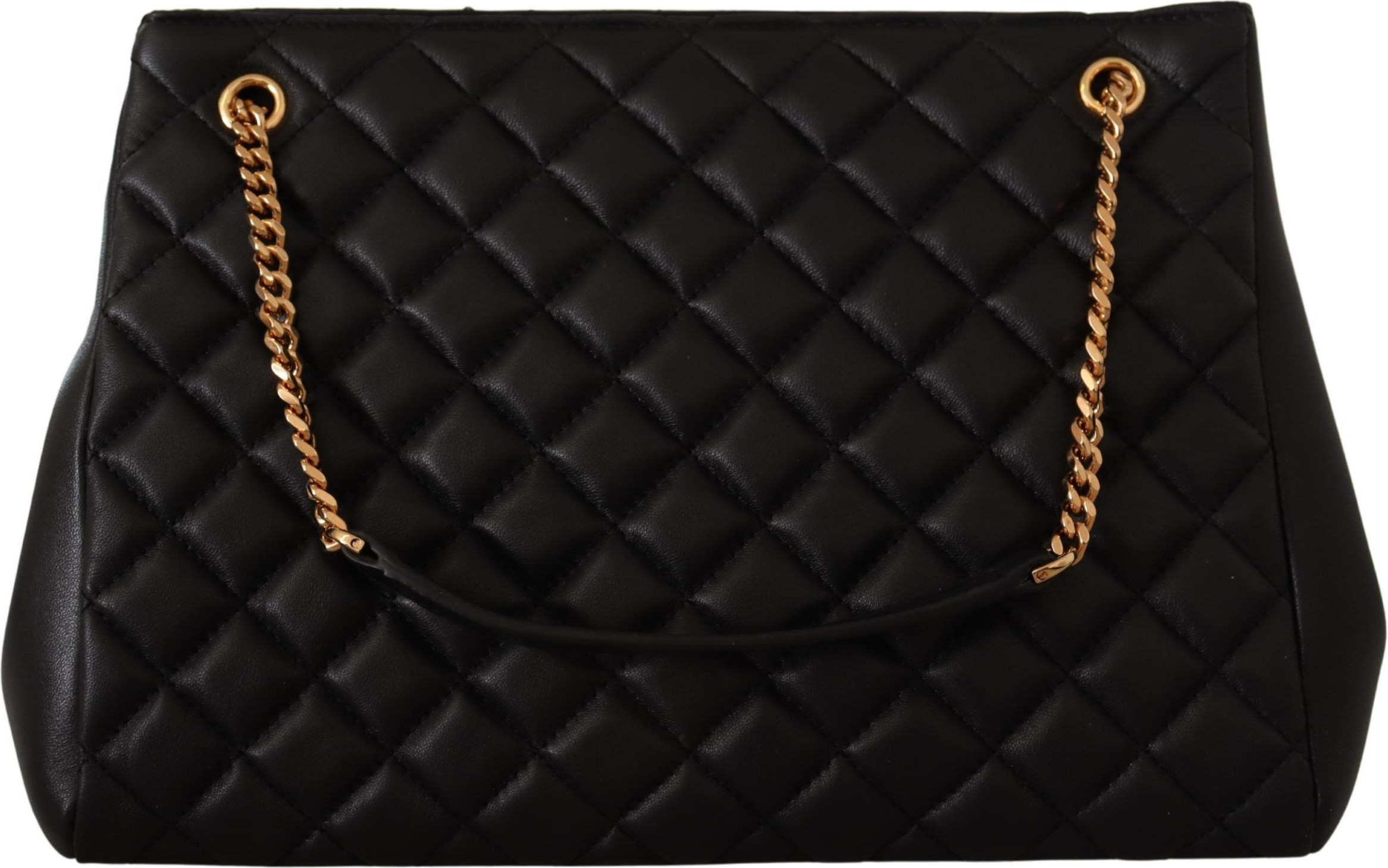 Sumka Tote Versace Elegant Katta Qora Nappa Terri Sumka